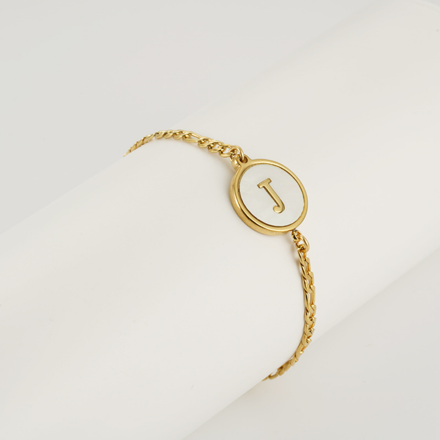 RICCARDI - "Chic Vintage Initial" BRACELET