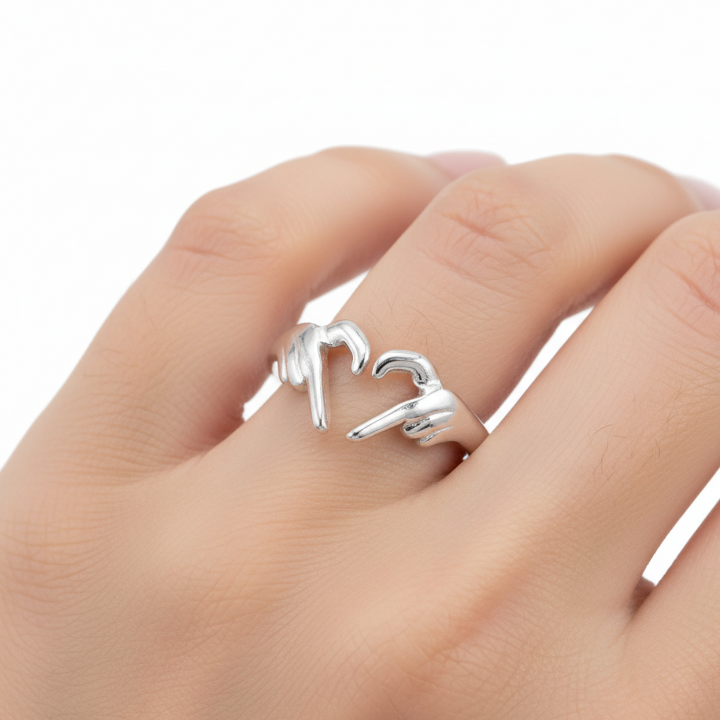 RICCARDI - "Sign of Love" ADJUSTABLE RING