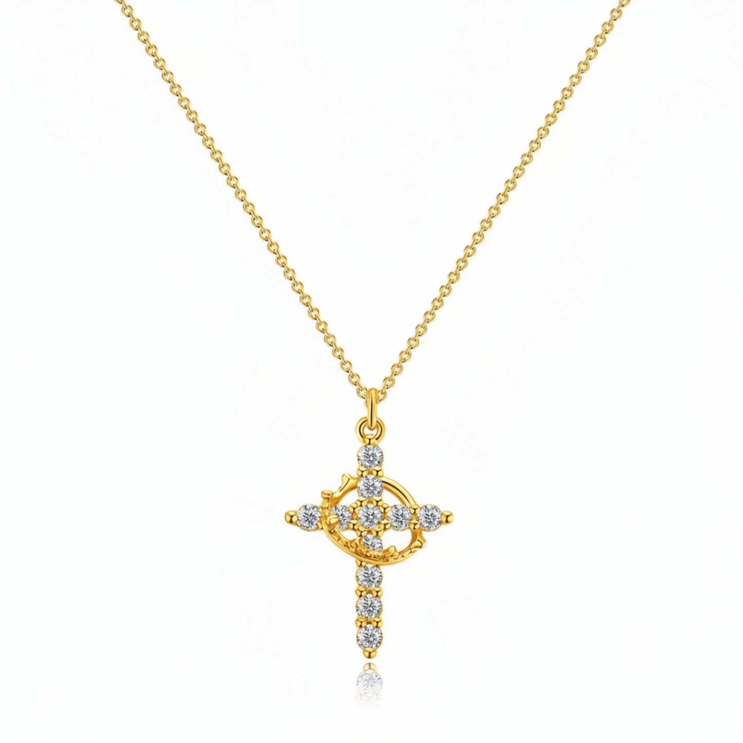 RICCARDI - "The Eternal Cross" NECKLACE