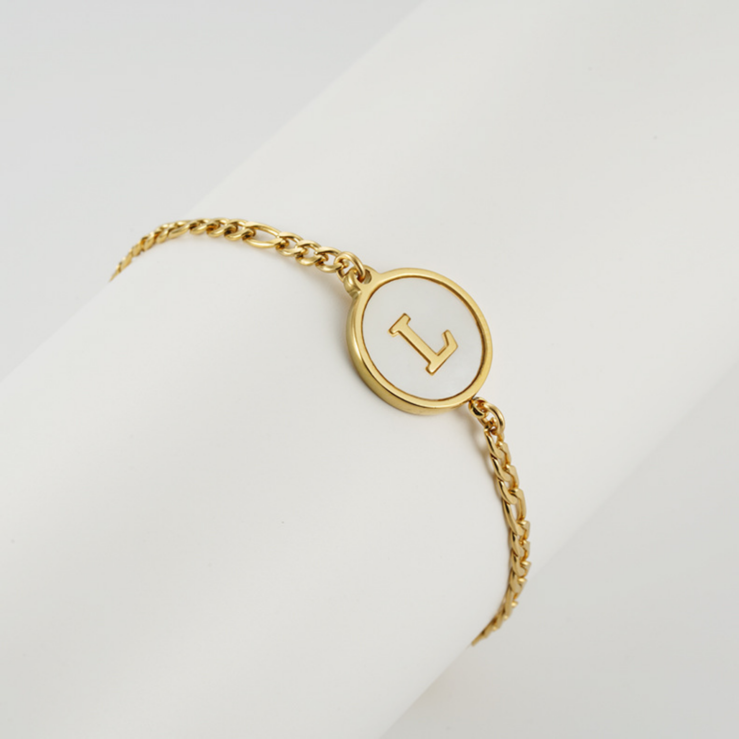 RICCARDI - "Chic Vintage Initial" BRACELET