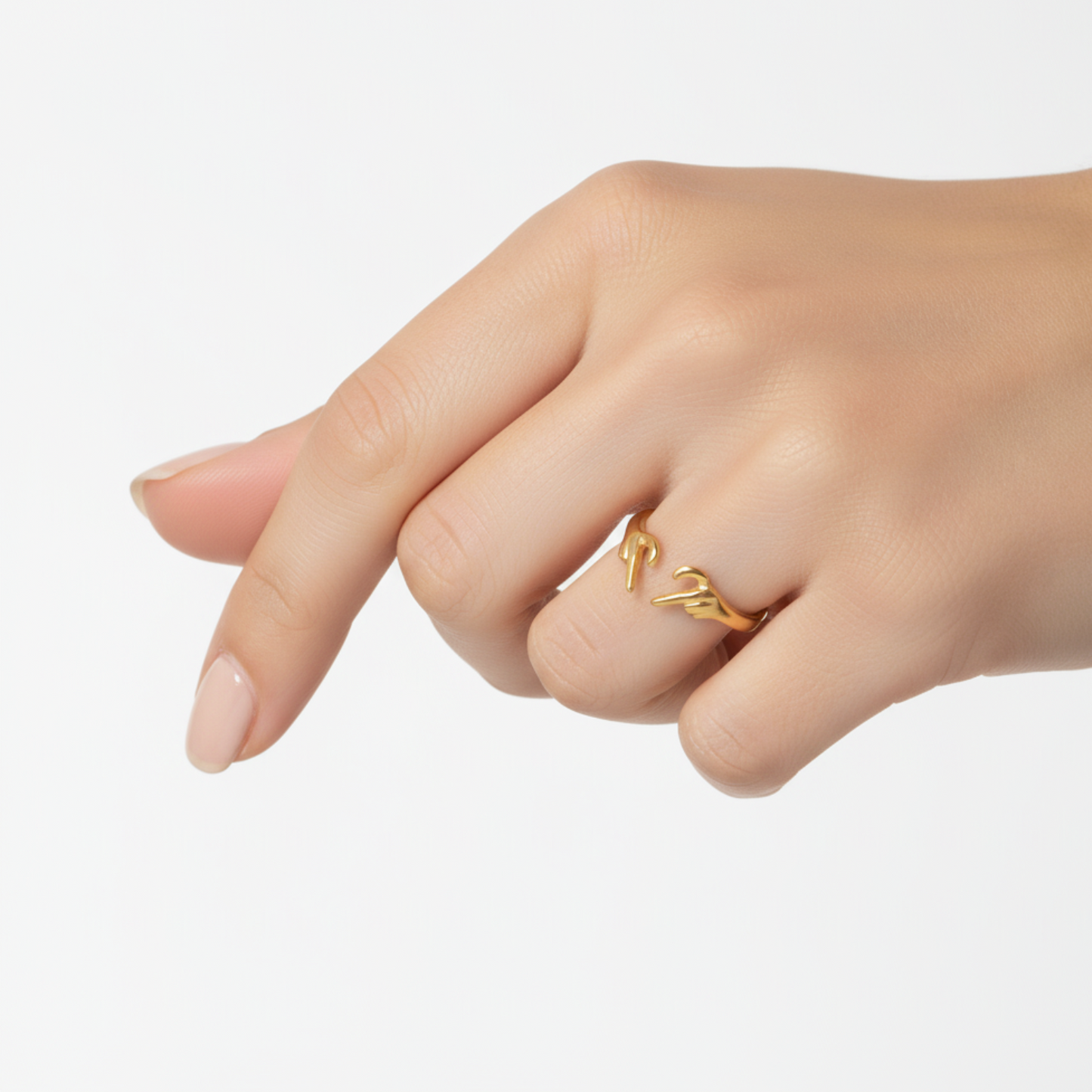 RICCARDI - "Sign of Love" ADJUSTABLE RING