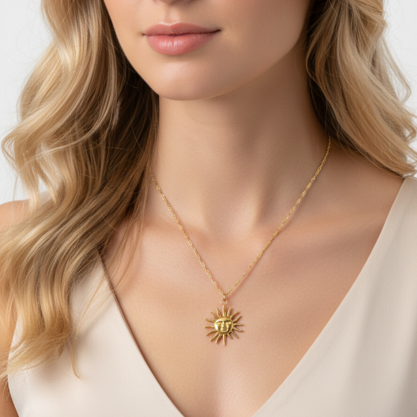RICCARDI - "Solar Glow" NECKLACE