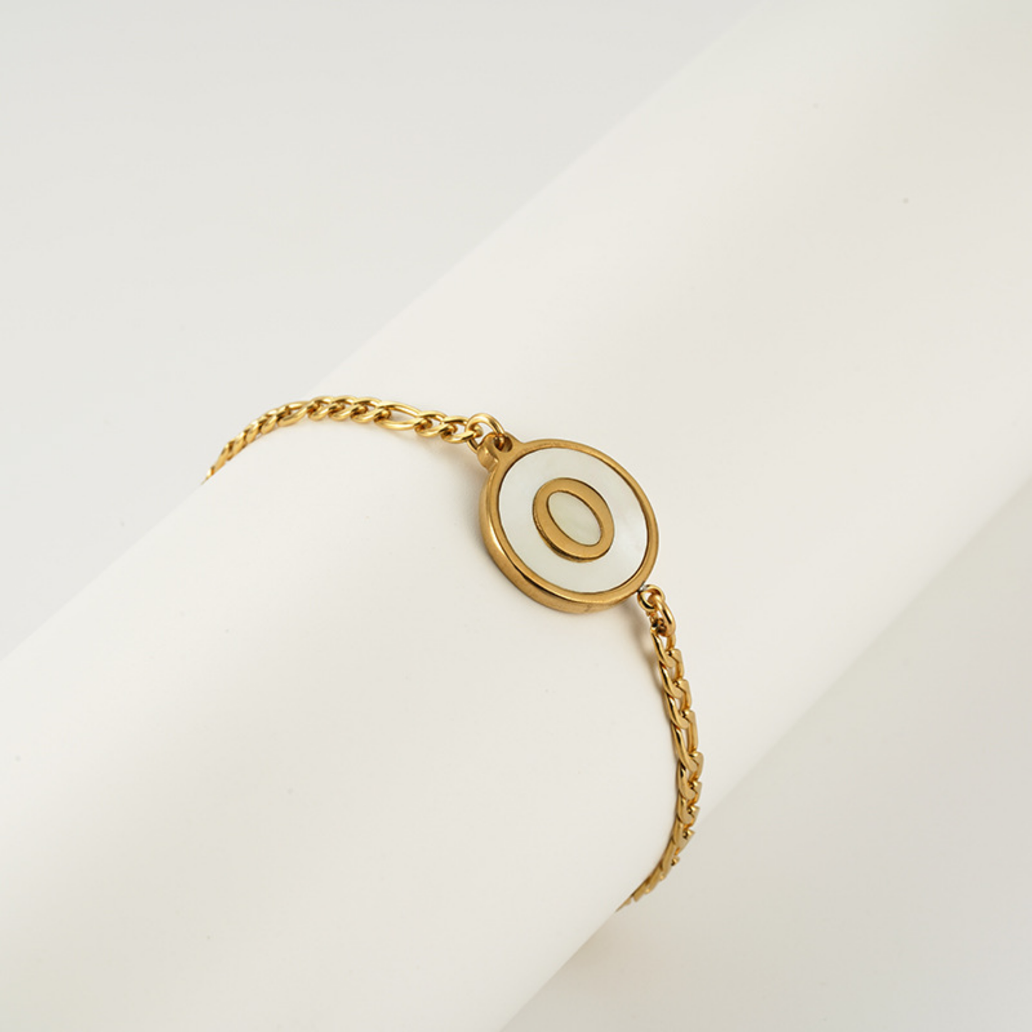 RICCARDI - "Chic Vintage Initial" BRACELET