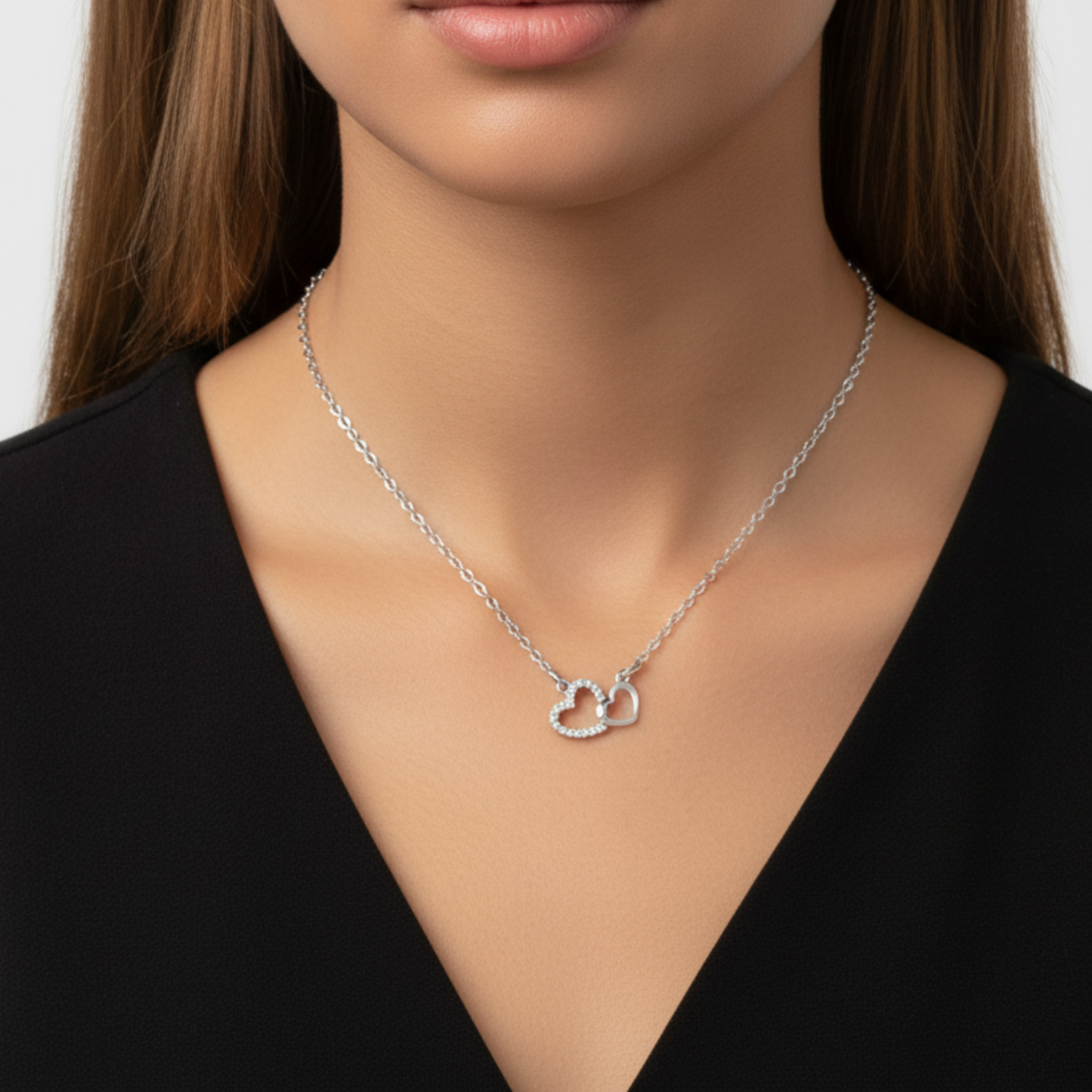RICCARDI - "Double Love" NECKLACE