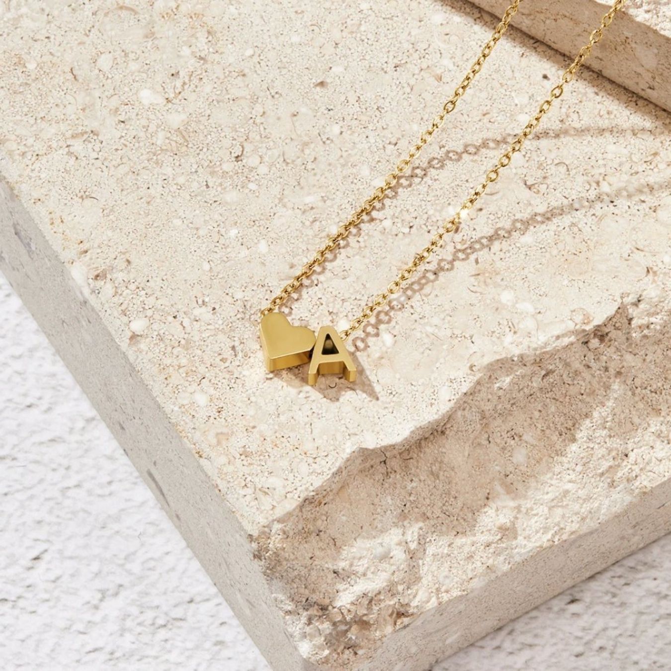 Initial Necklace "Signature"