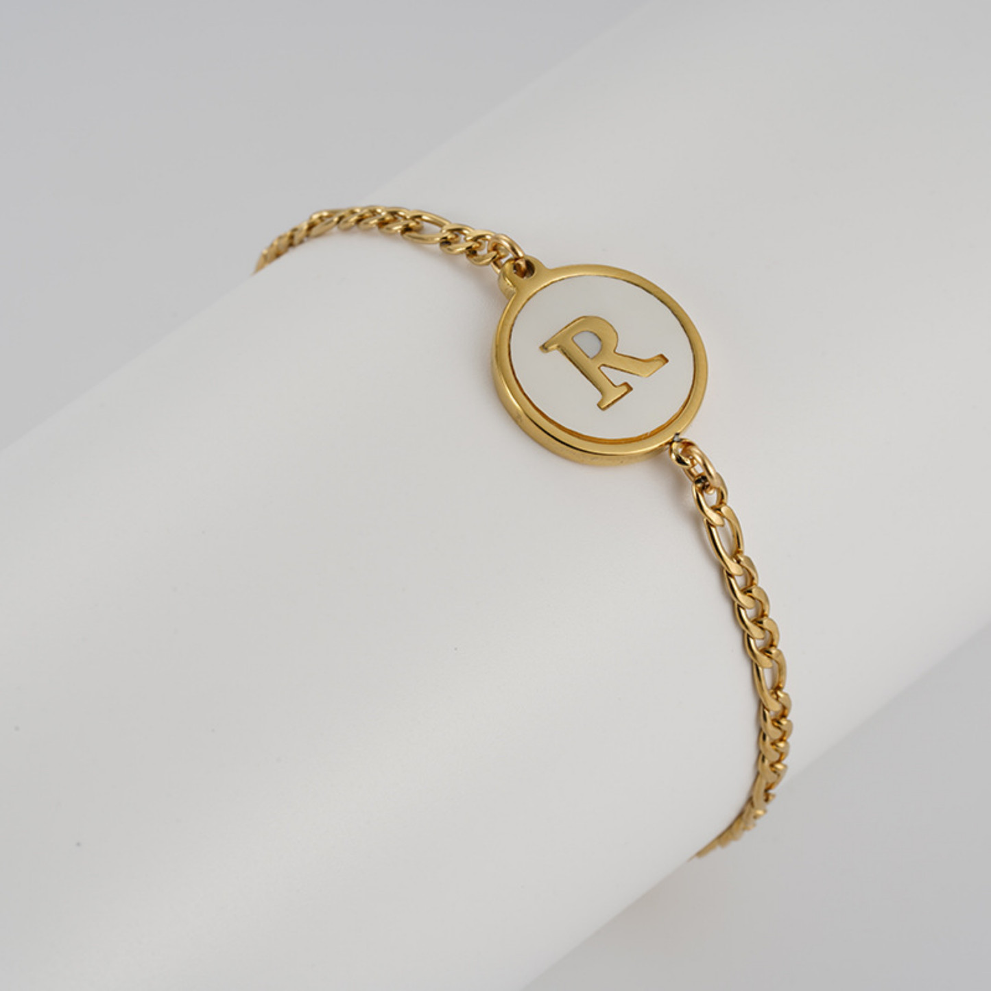 RICCARDI - "Chic Vintage Initial" BRACELET