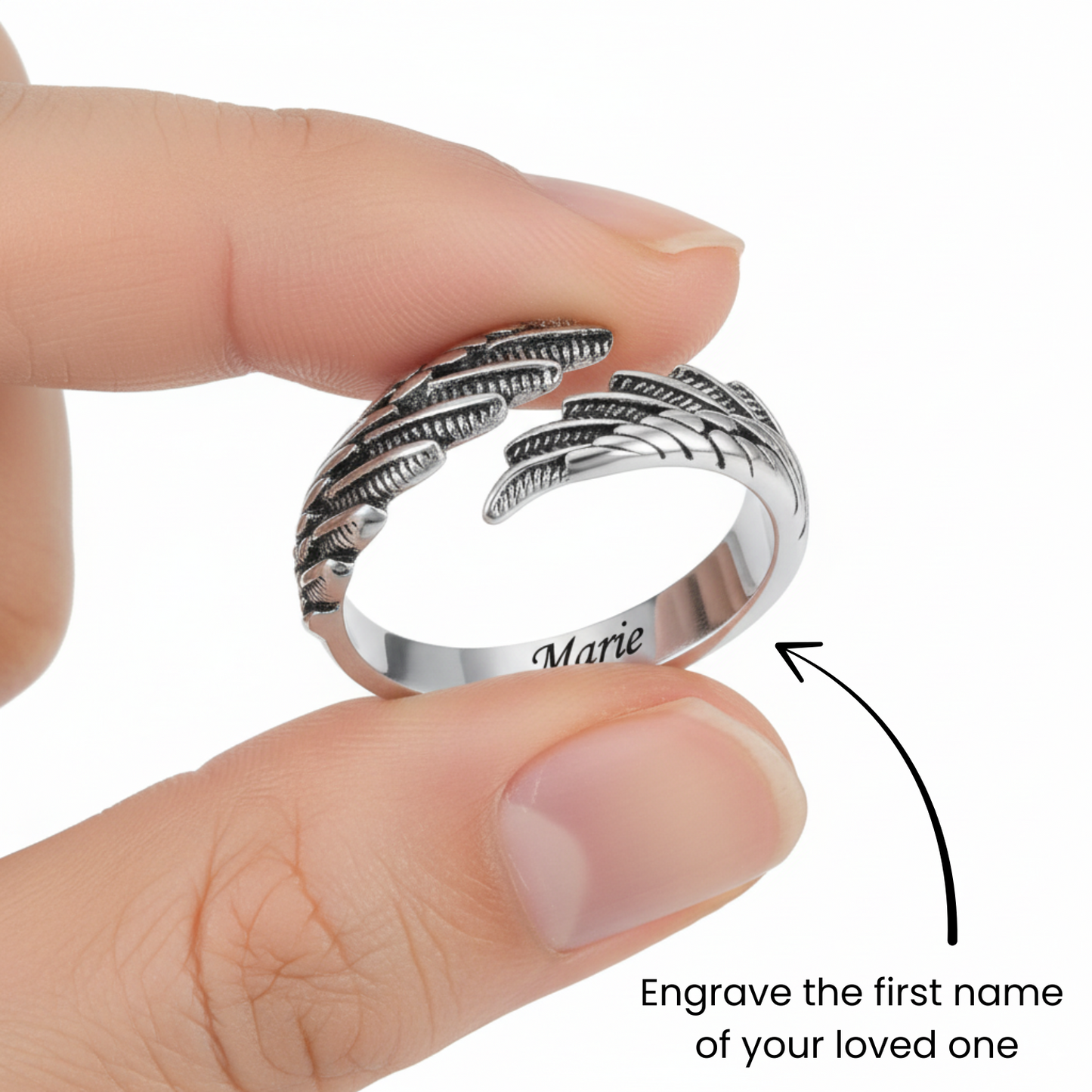 RICCARDI - "Angel" ADJUSTABLE RING
