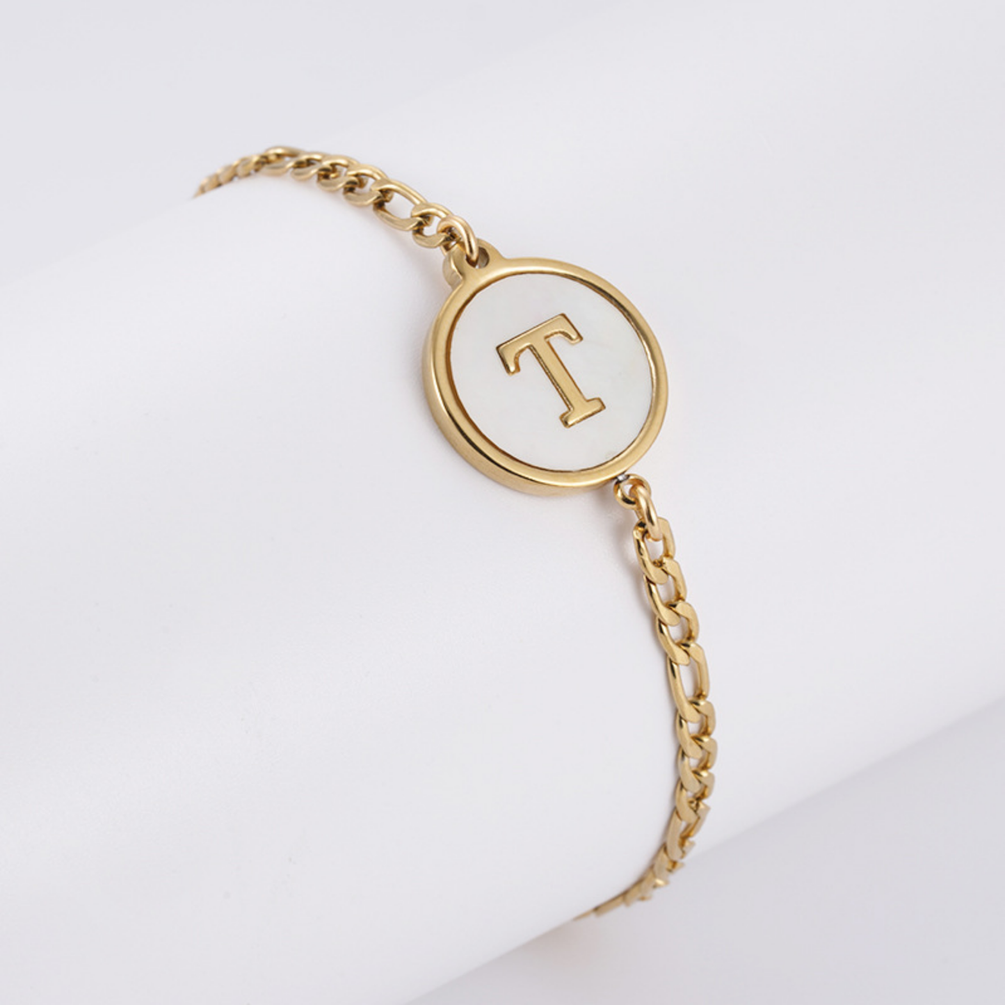 RICCARDI - "Chic Vintage Initial" BRACELET