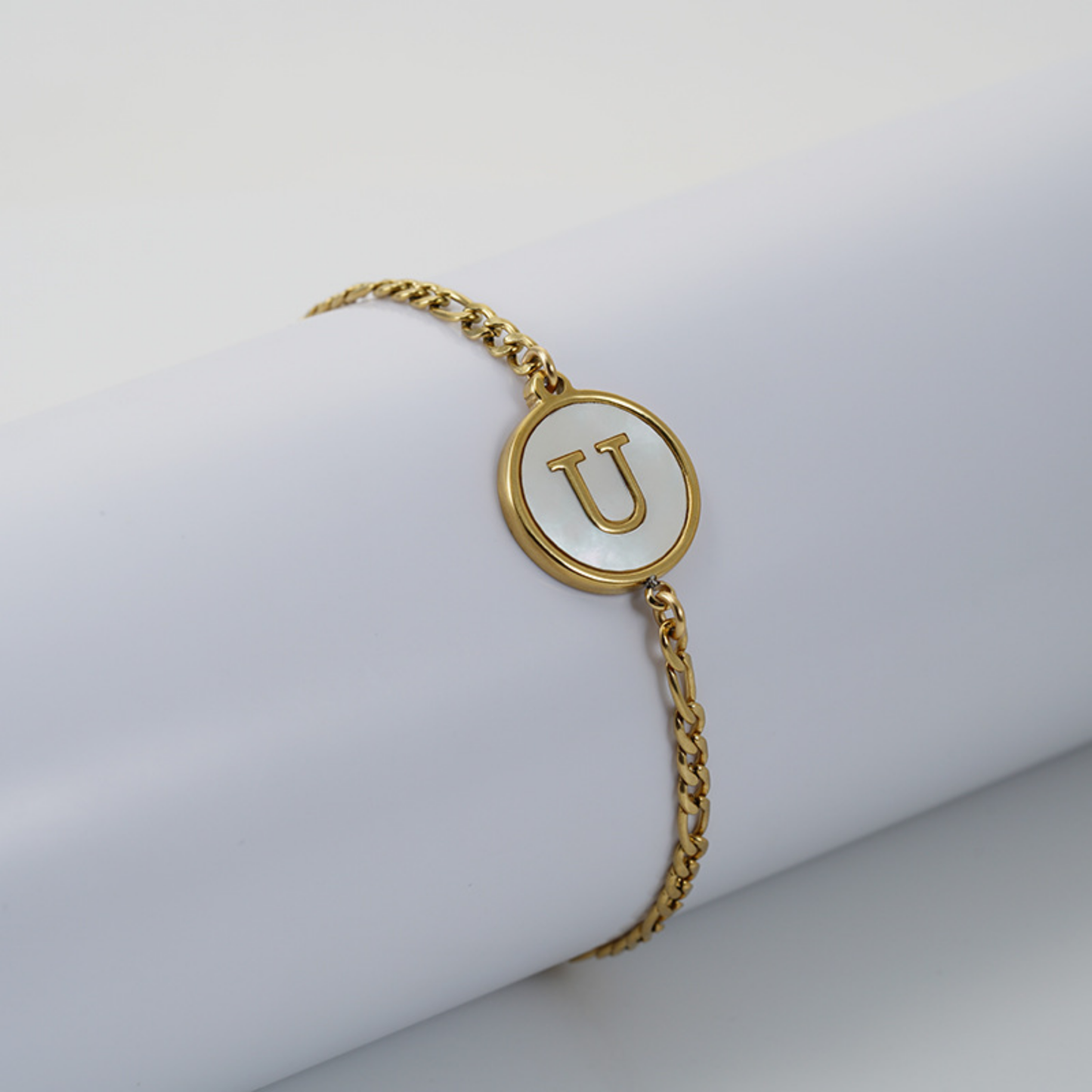 RICCARDI - "Chic Vintage Initial" BRACELET