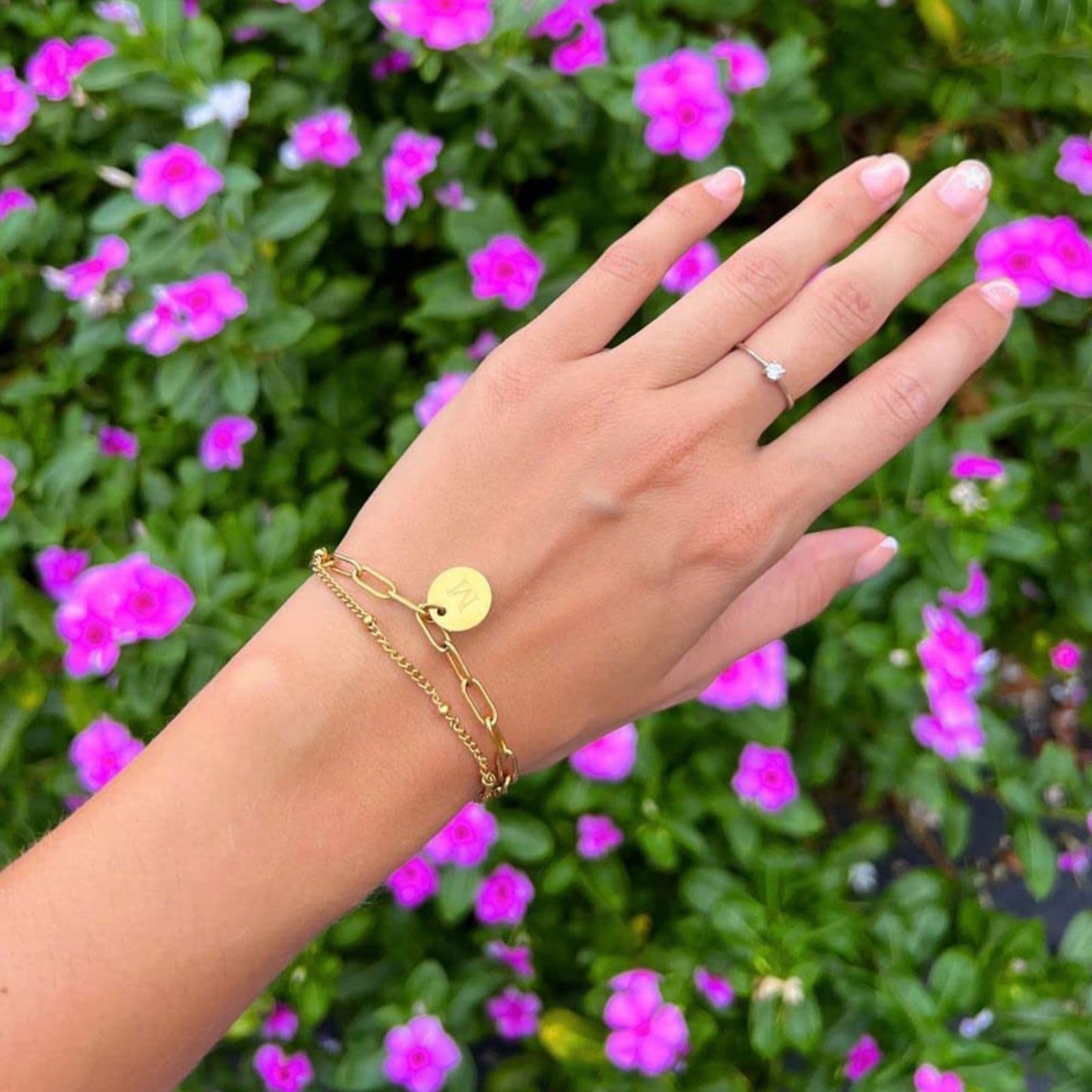 Initial Bracelet "Vibes"