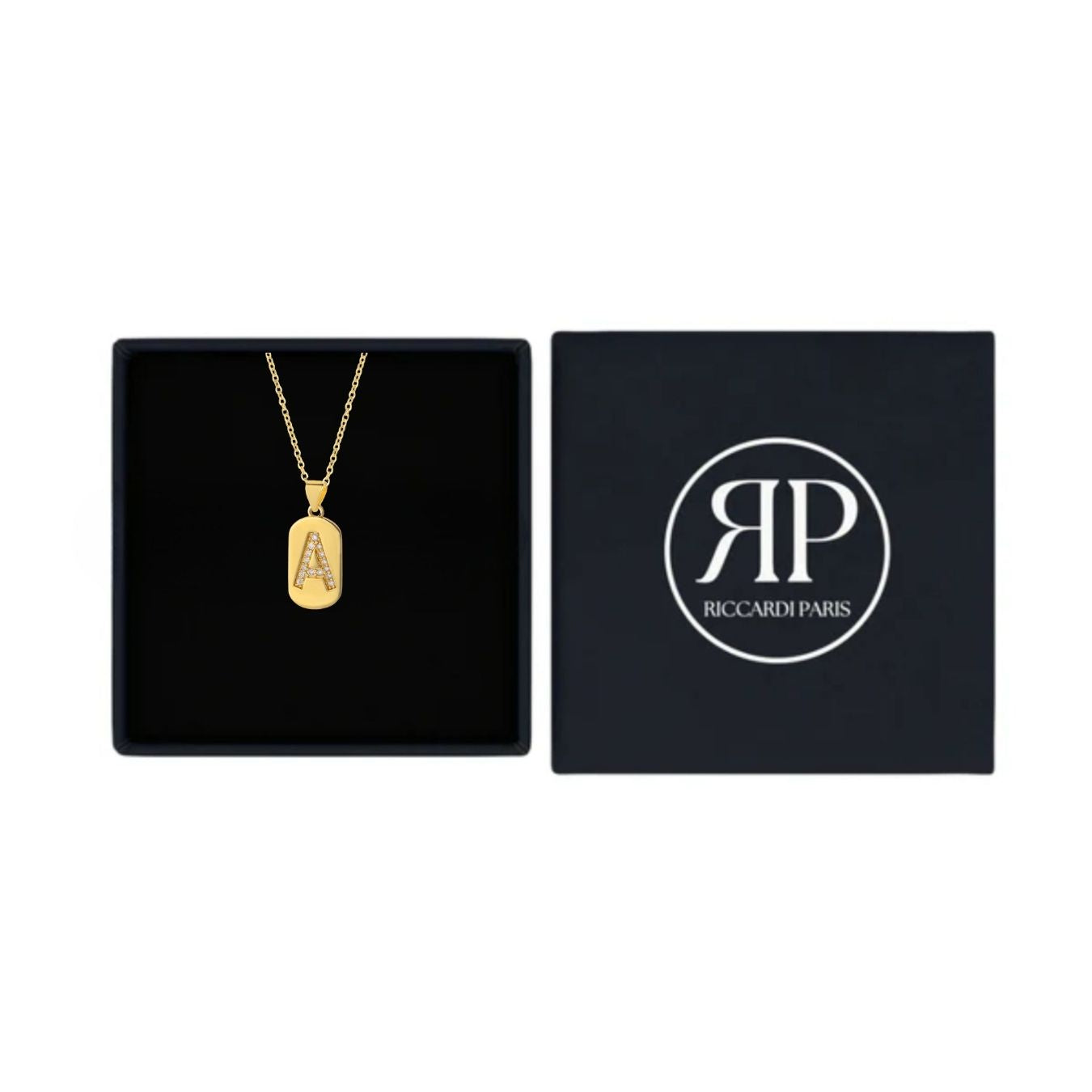 Initial Necklace "Glow"