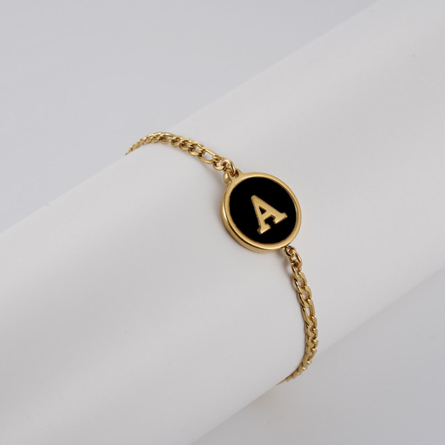 RICCARDI - "Chic Vintage Initial" BRACELET