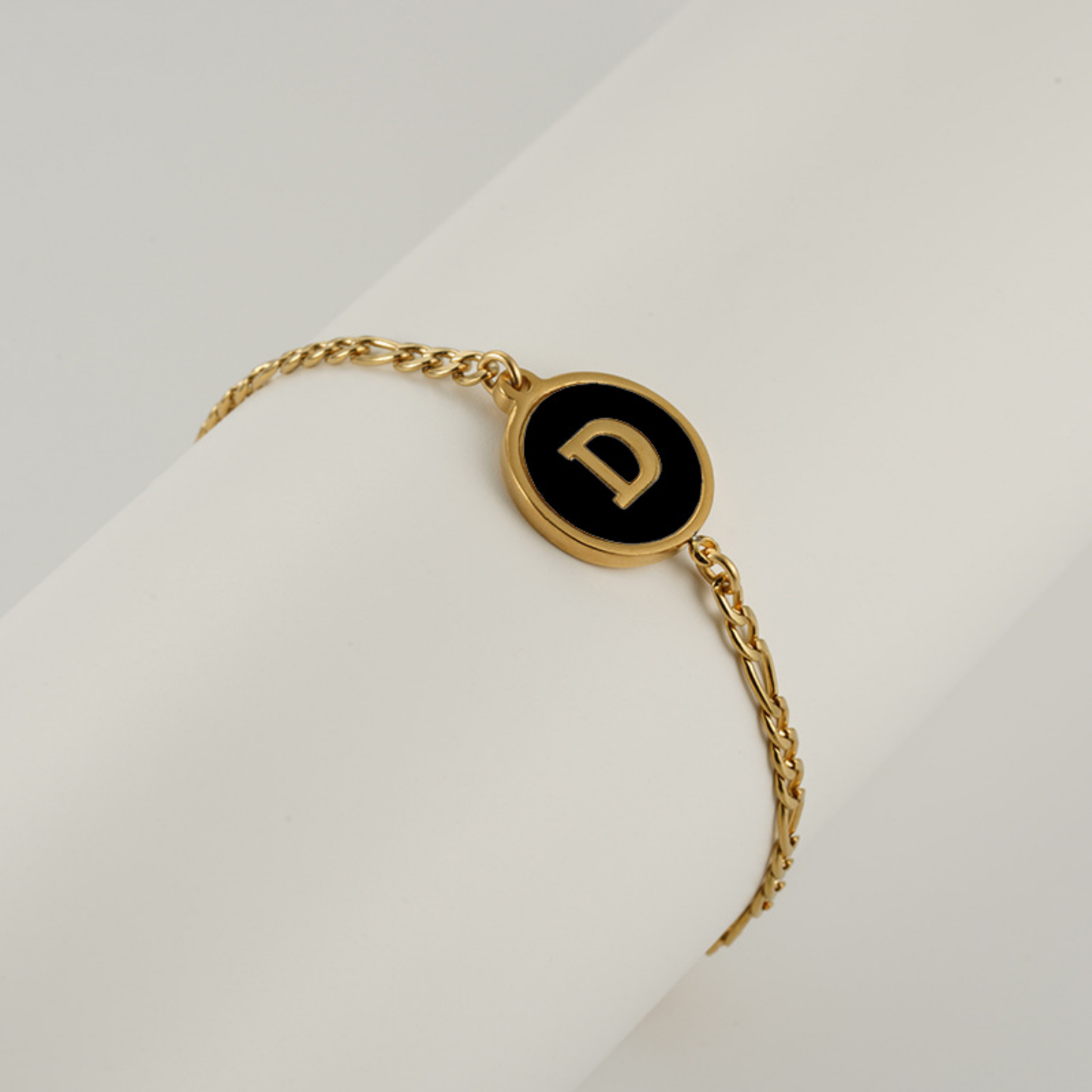 RICCARDI - "Chic Vintage Initial" BRACELET