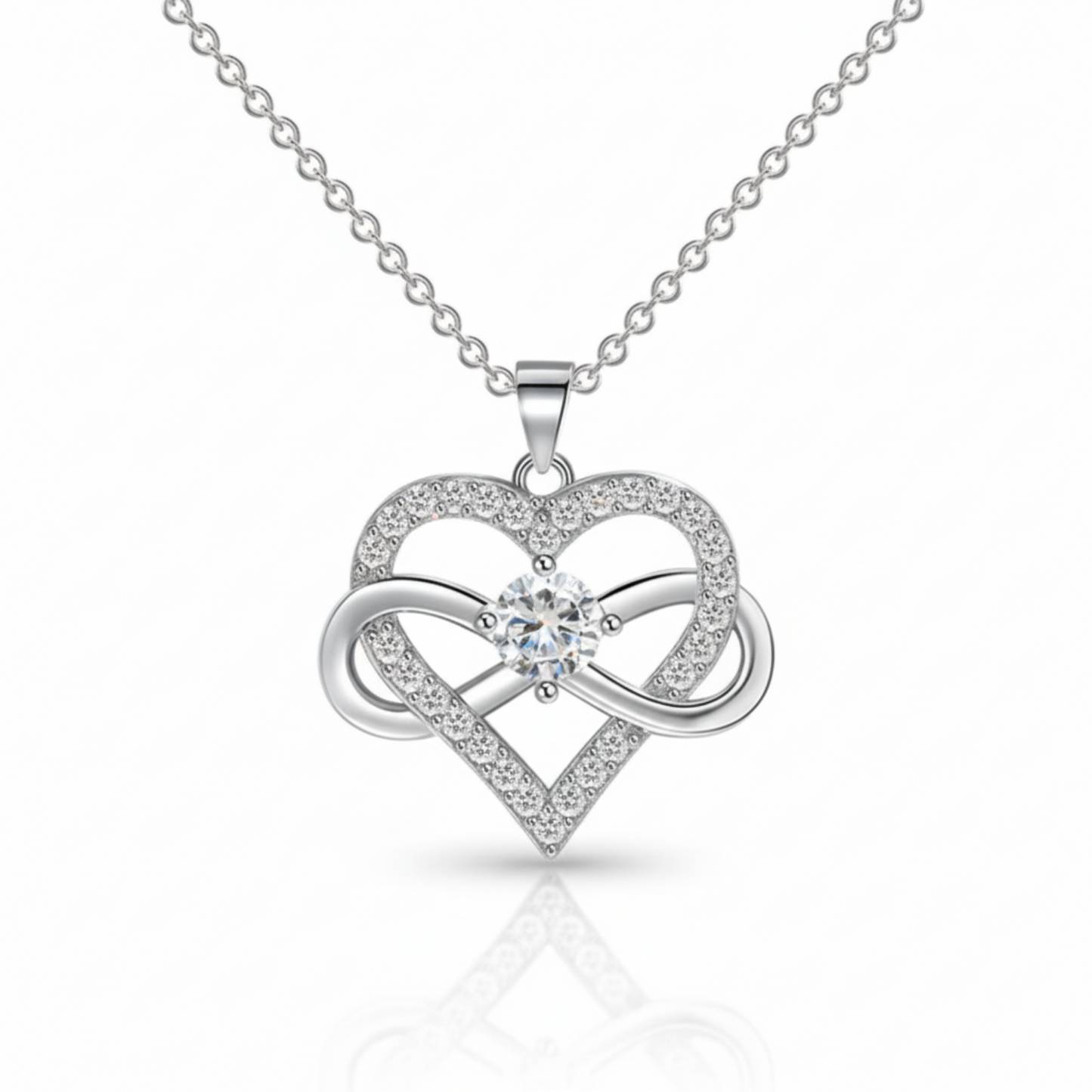 RICCARDI - "Infinity Heart" NECKLACE