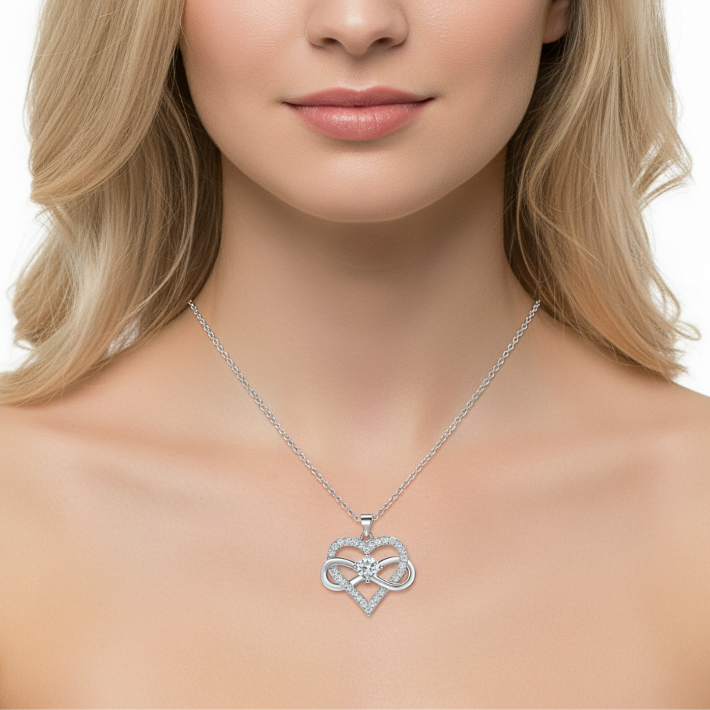 RICCARDI - "Infinity Heart" NECKLACE