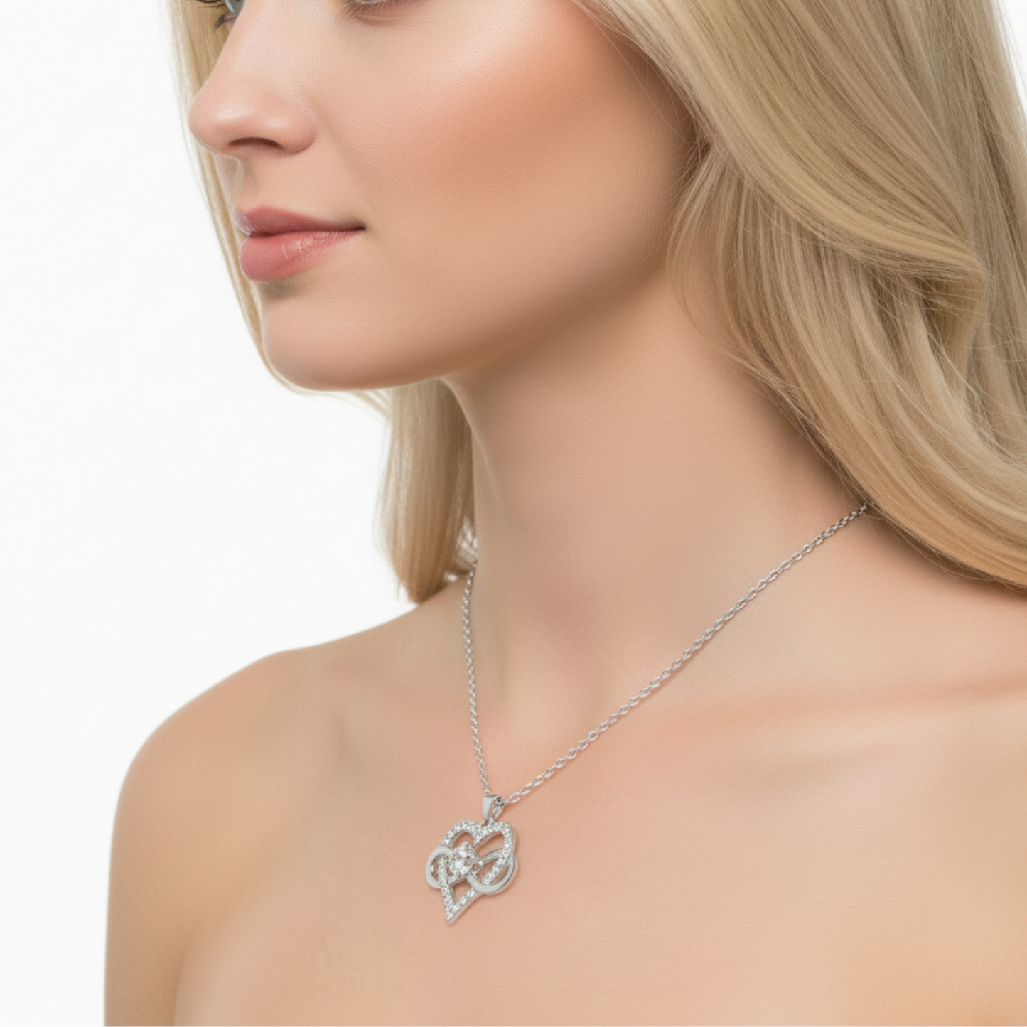 RICCARDI - "Infinity Heart" NECKLACE