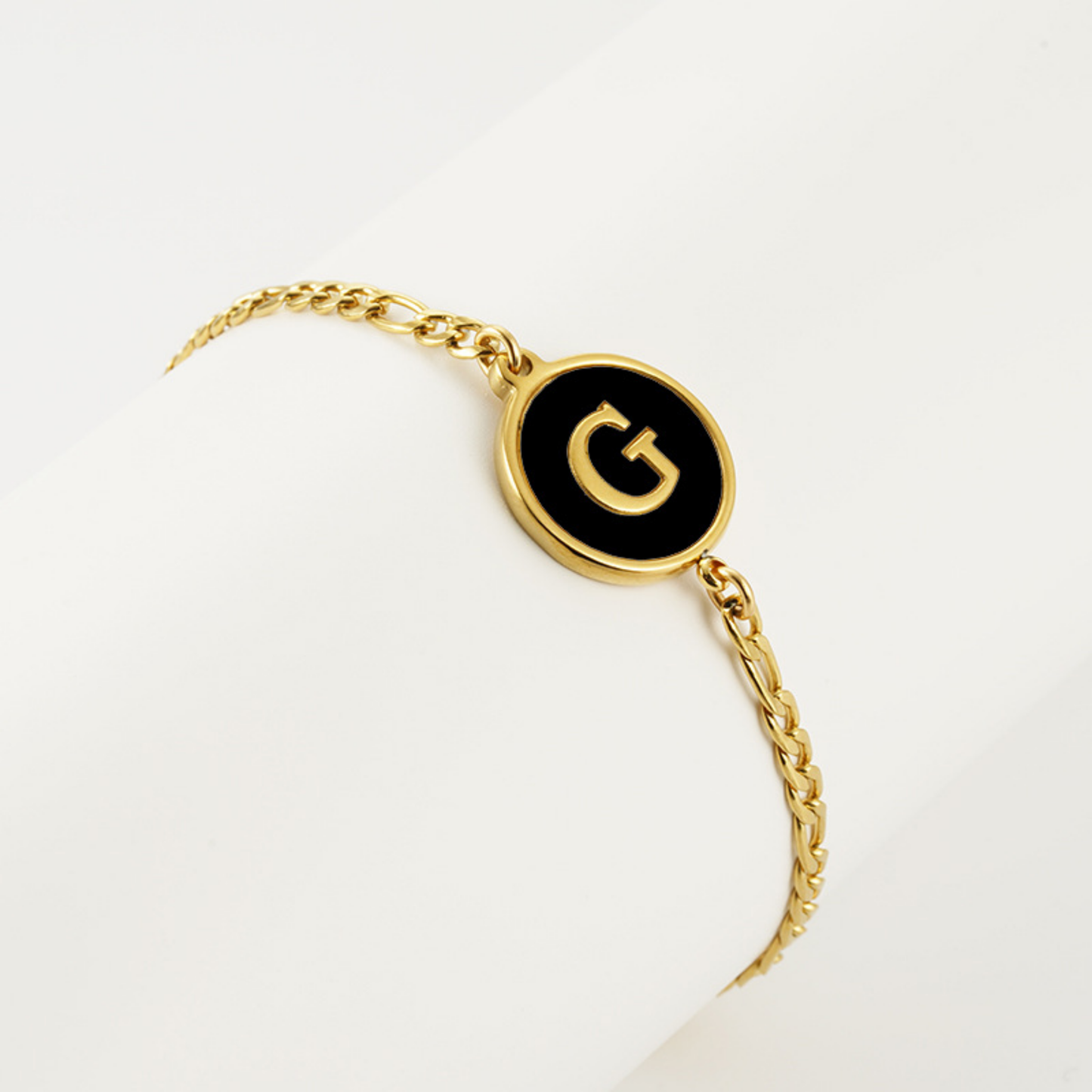 RICCARDI - "Chic Vintage Initial" BRACELET