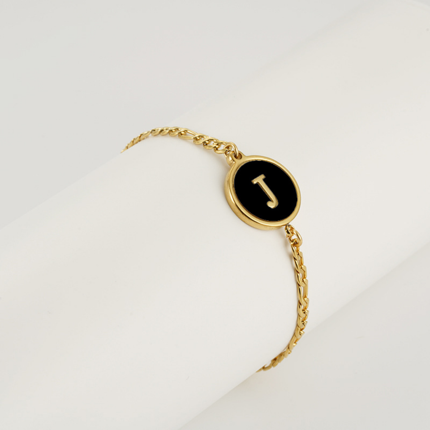 RICCARDI - "Chic Vintage Initial" BRACELET