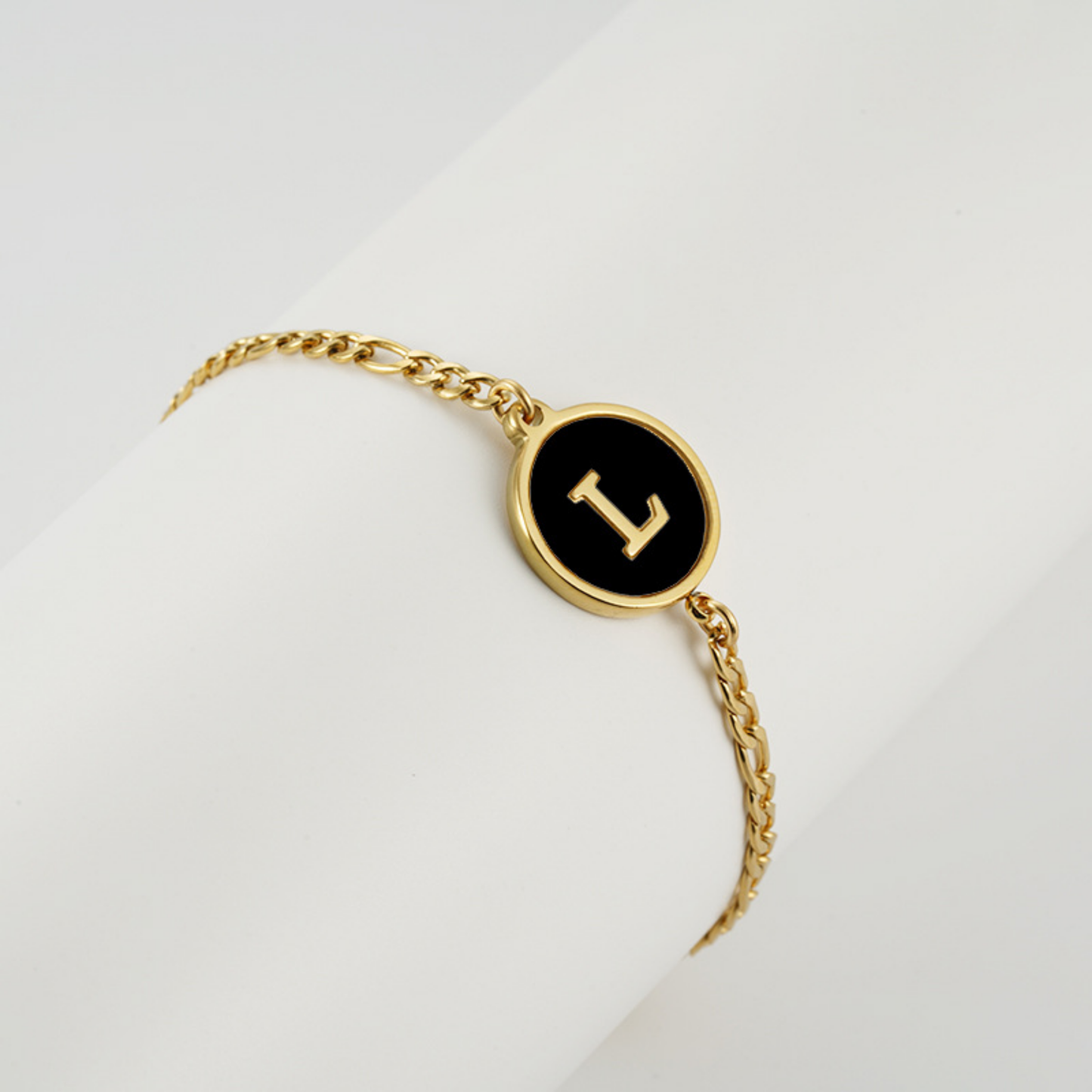 RICCARDI - "Chic Vintage Initial" BRACELET