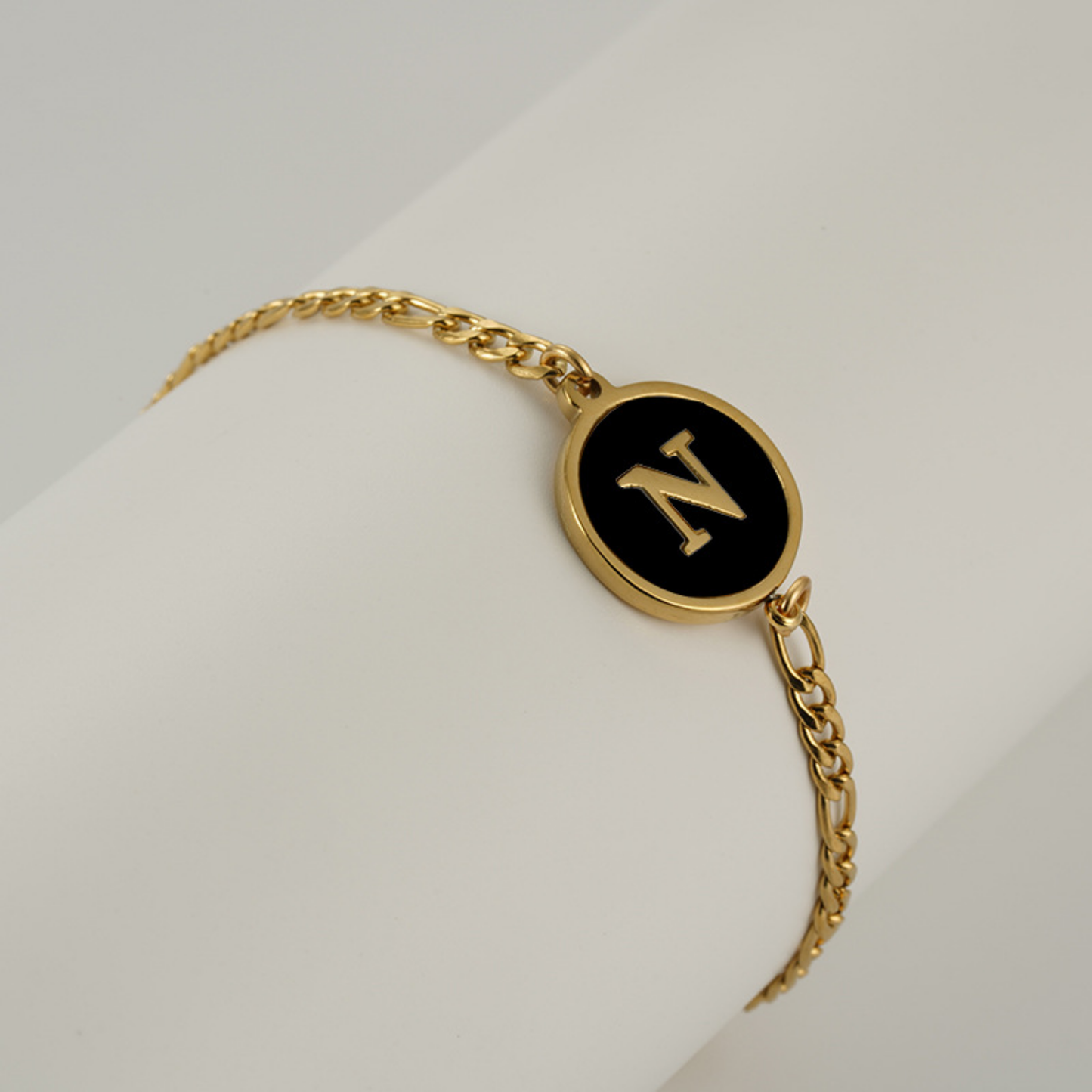 RICCARDI - "Chic Vintage Initial" BRACELET