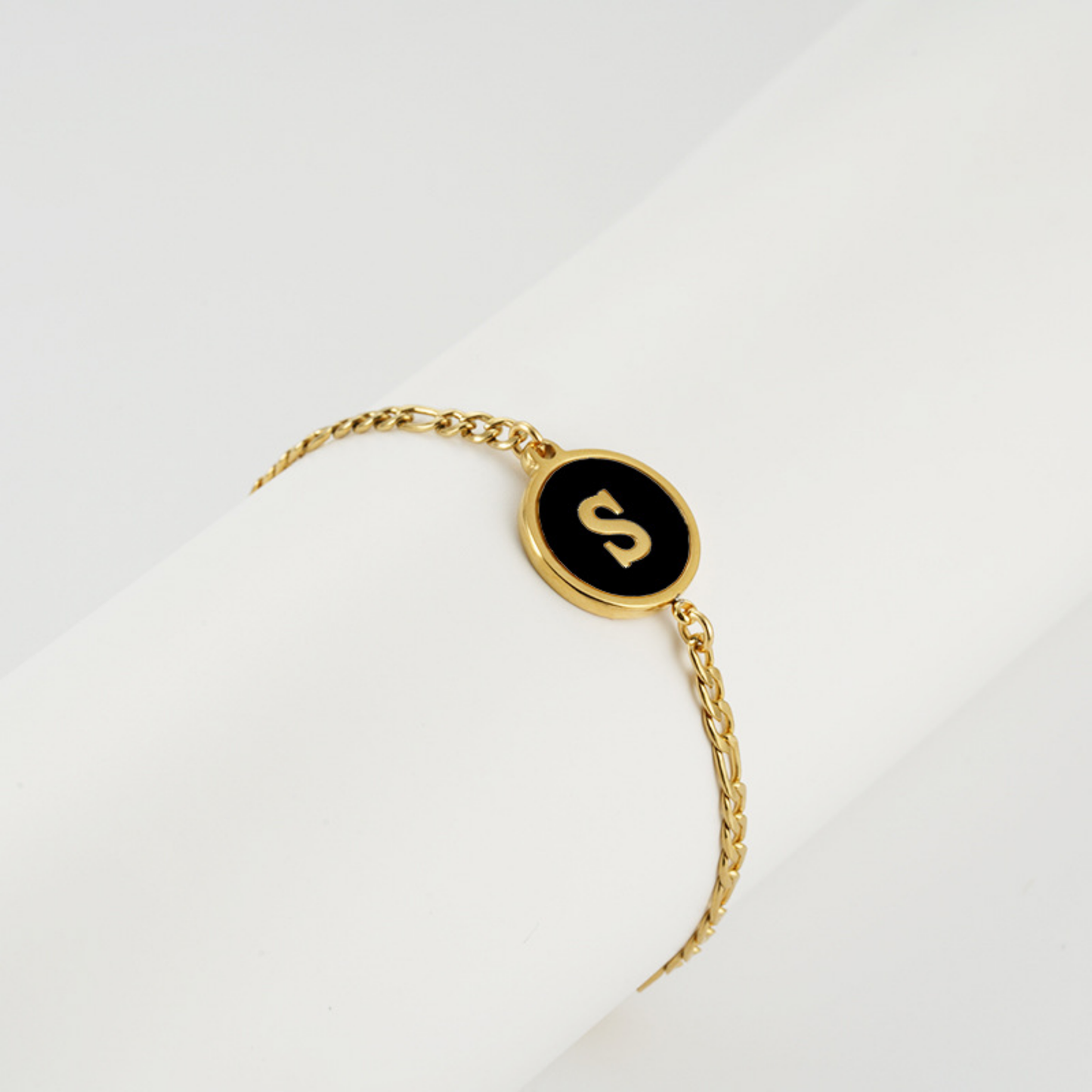 RICCARDI - "Chic Vintage Initial" BRACELET
