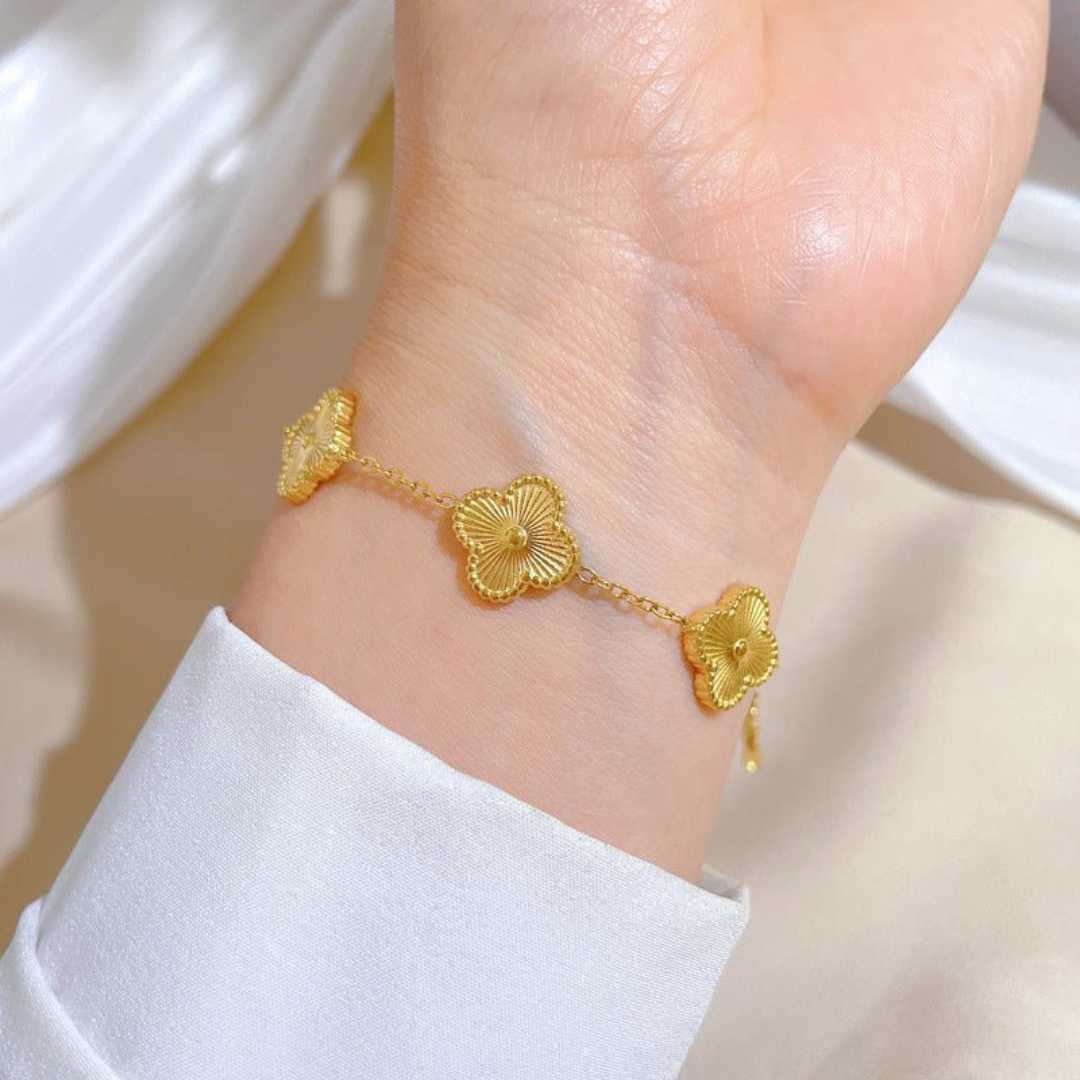 RICCARDI – BRACELET "Blossom Gold"