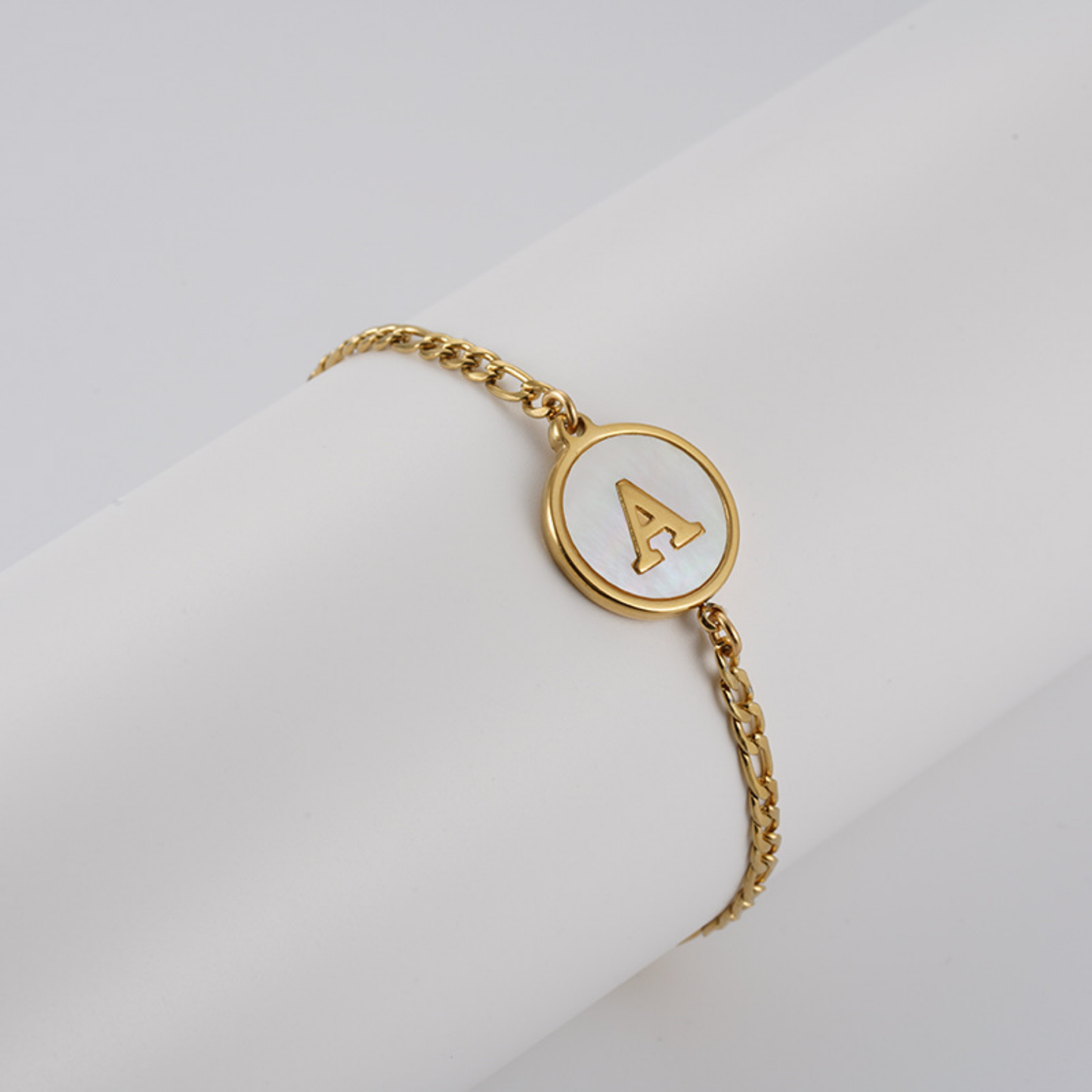 RICCARDI - "Chic Vintage Initial" BRACELET