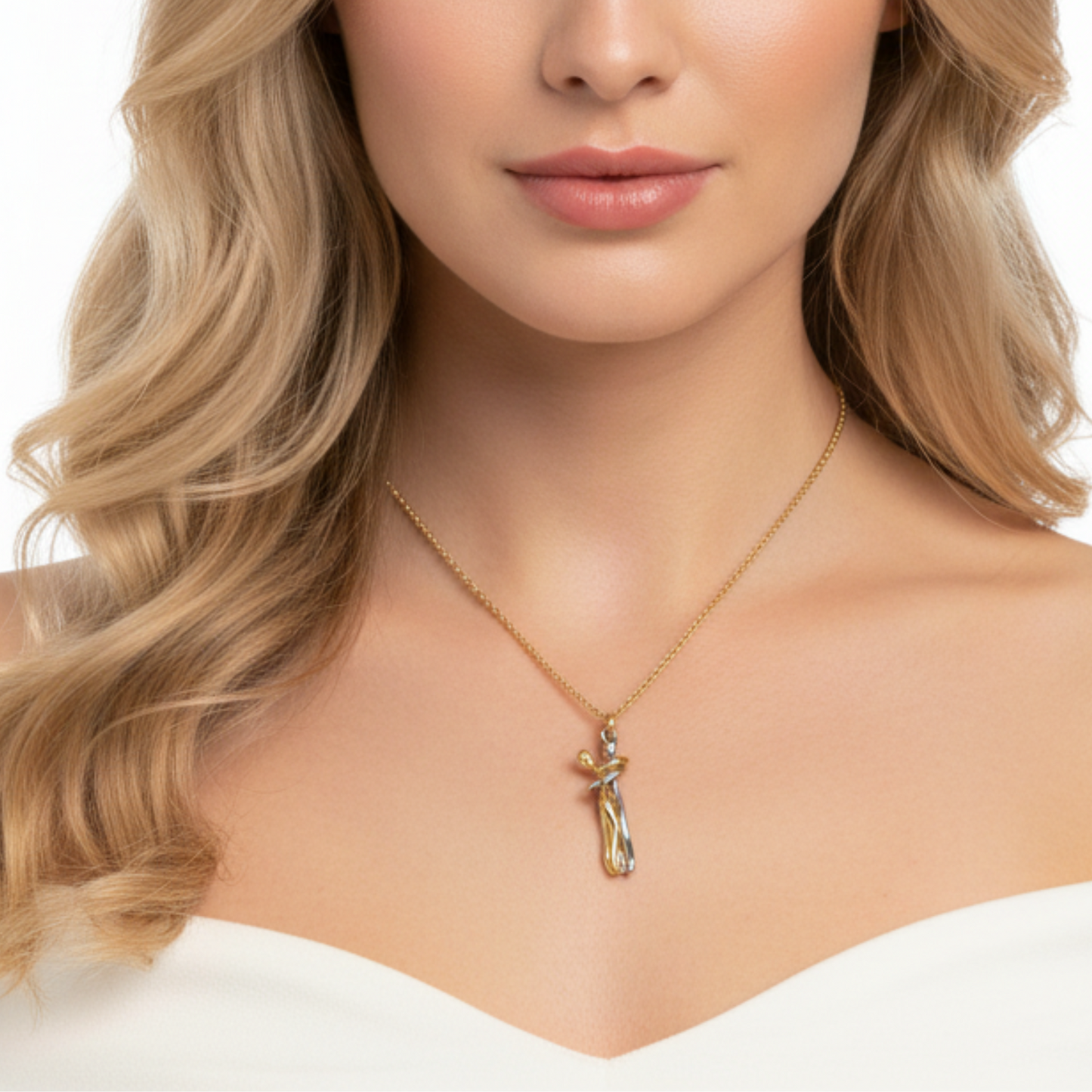 RICCARDI - "Eternal hug" NECKLACE