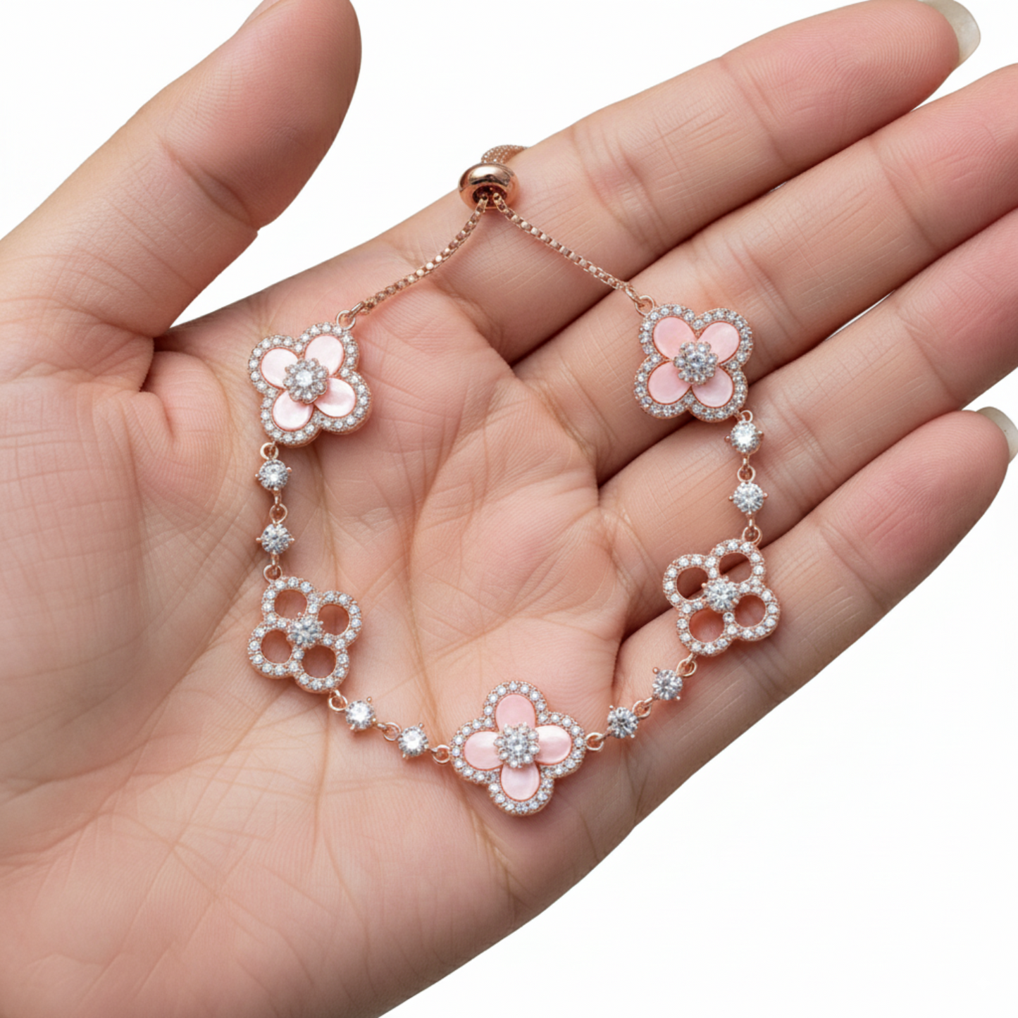 Bracelet "Diamond Blossom"