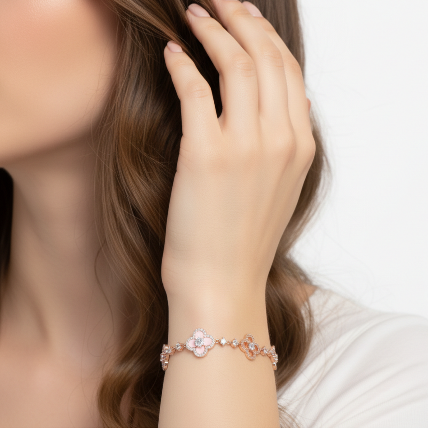 Bracelet "Diamond Blossom"