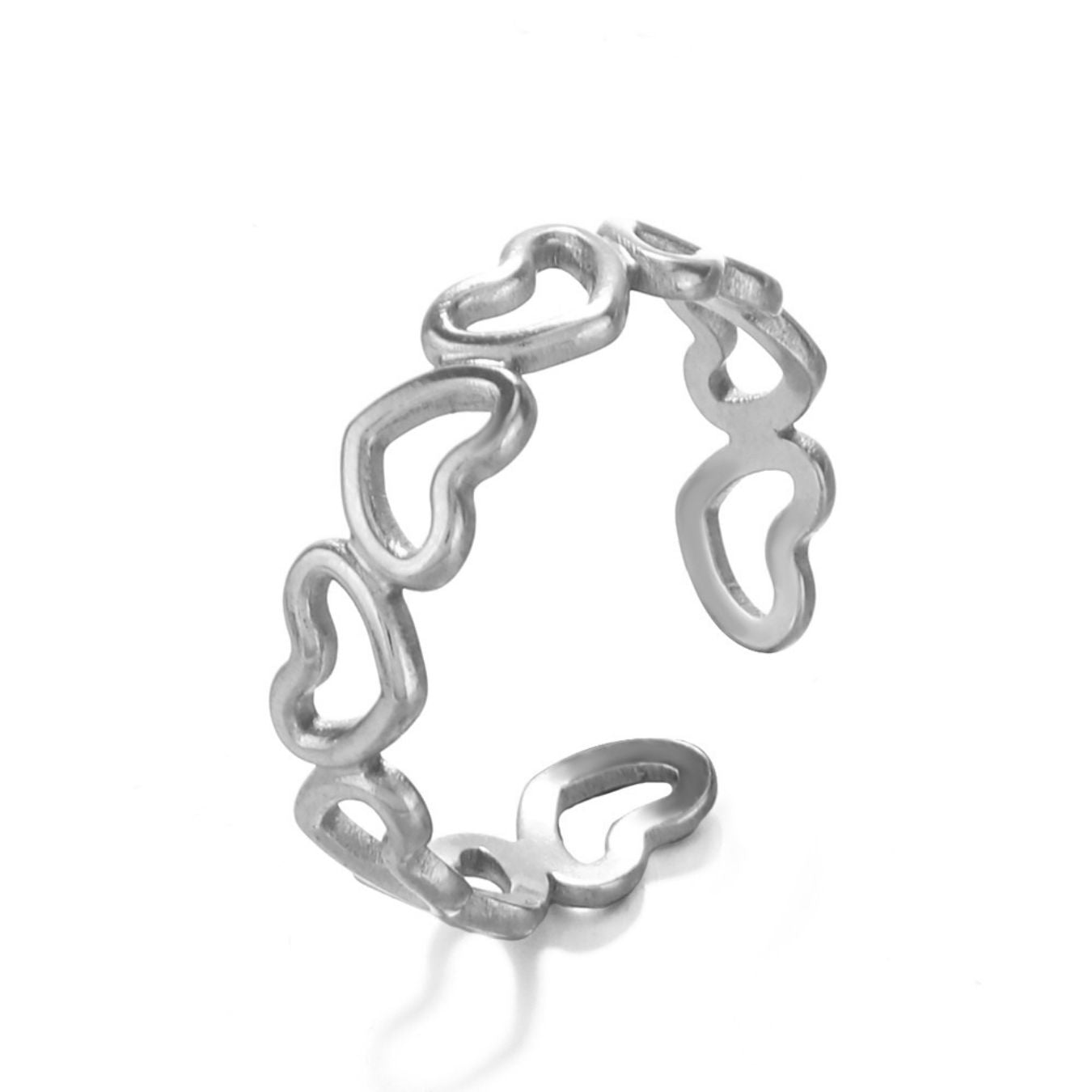RICCARDI – "Love Link" ADJUSTABLE RING