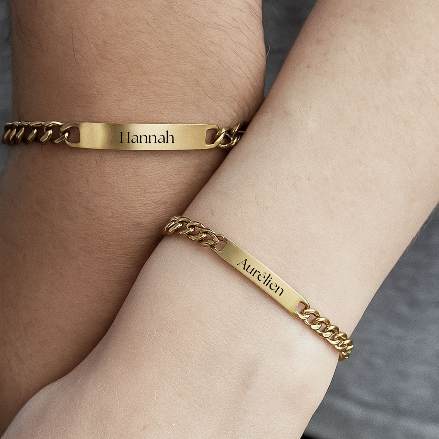 RICCARDI - "Love Locked" CUSTOM MATCHING BRACELETS SET