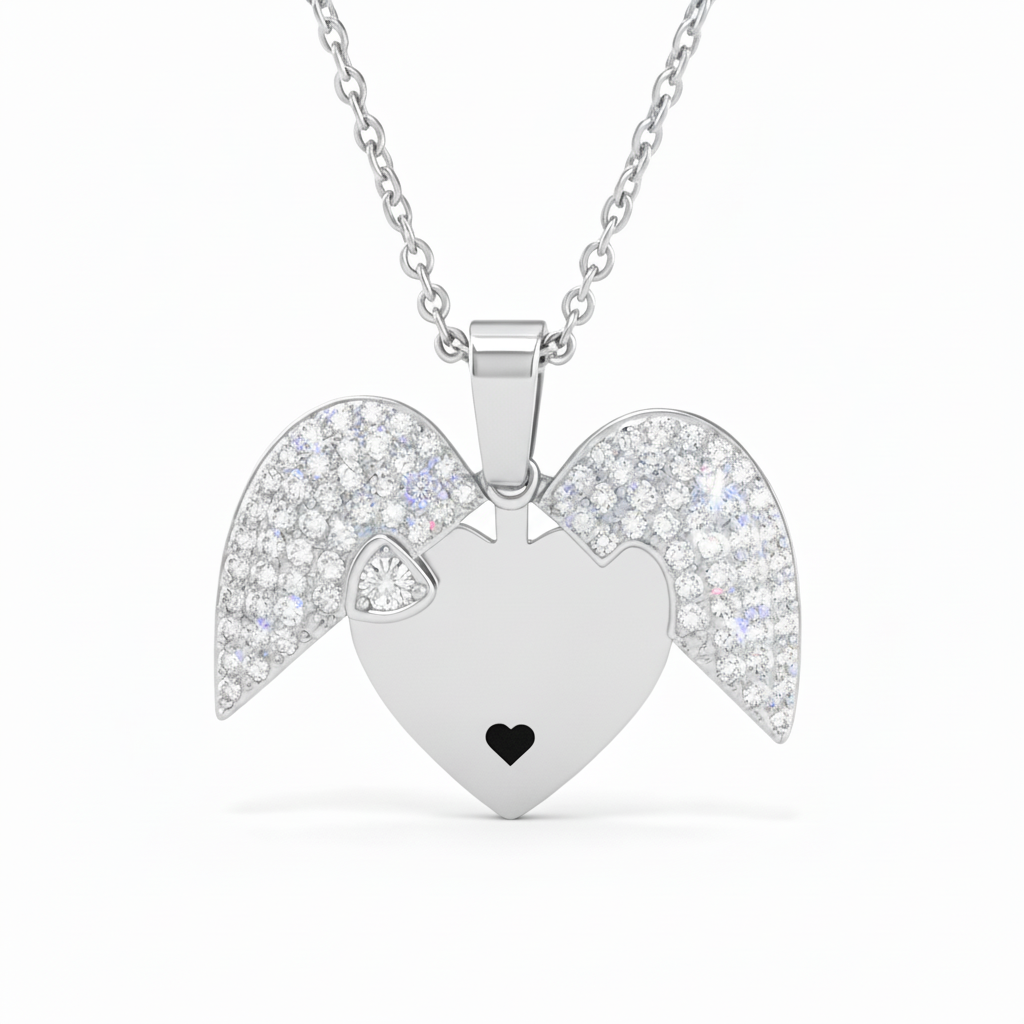 Necklace "Angel Heart"