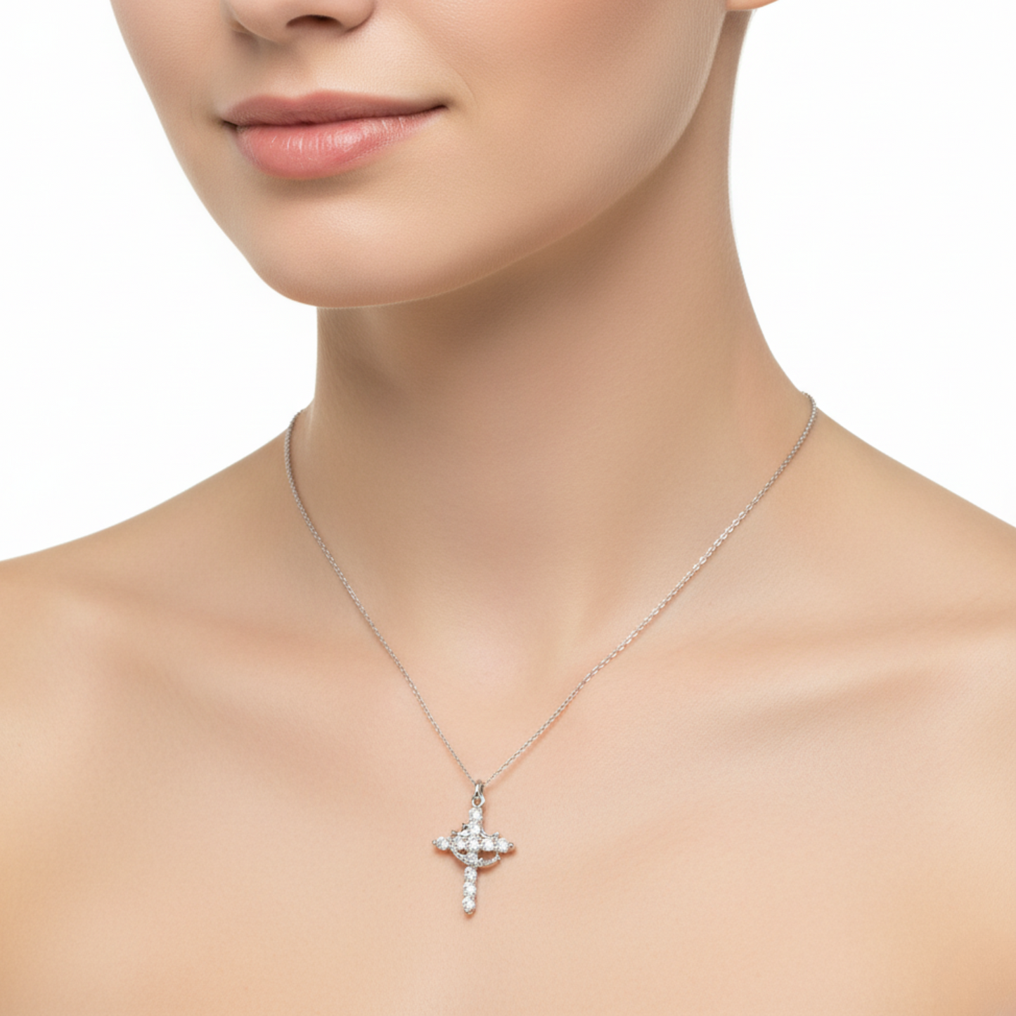 RICCARDI - "The Eternal Cross" NECKLACE
