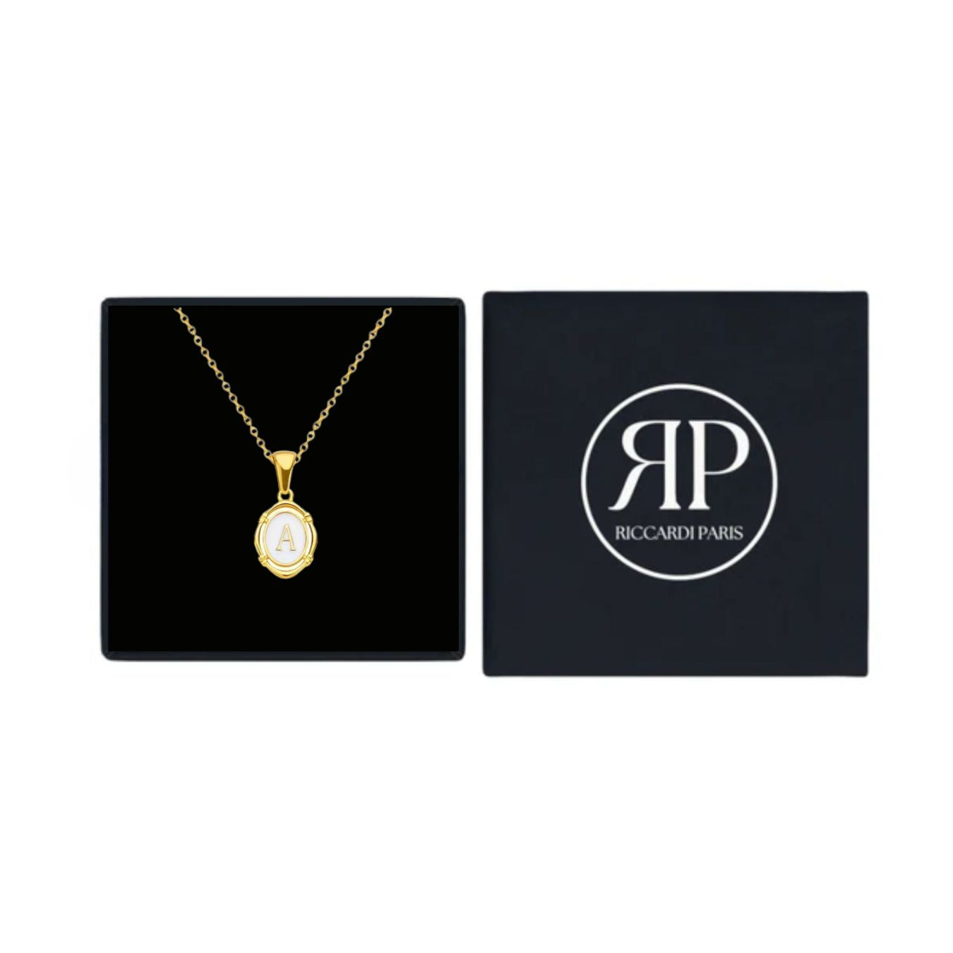Initial Necklace "Glow"