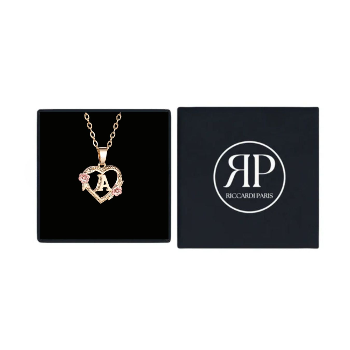 Initial Necklace "Bloom"
