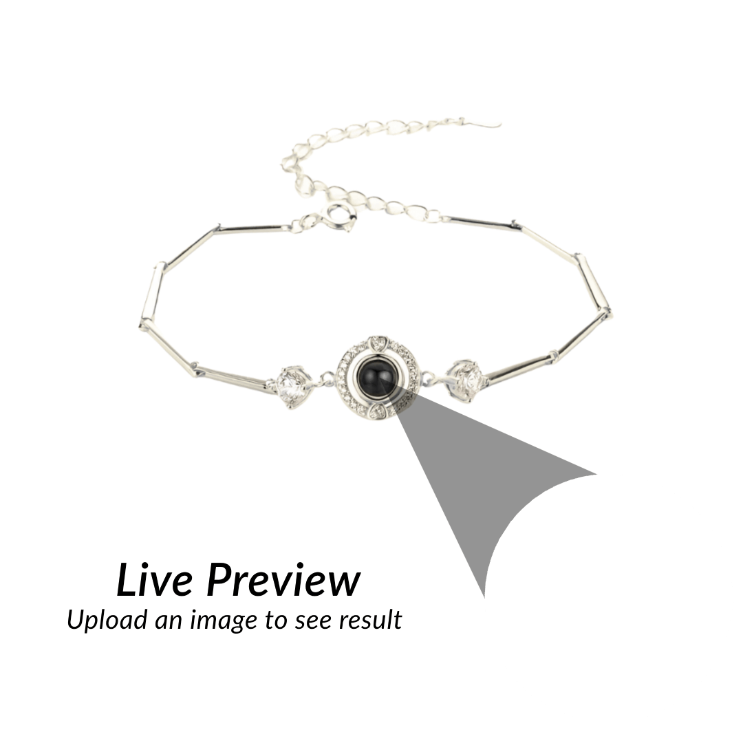 RICCARDI - "Crystal Memory" PROJECTION BRACELET