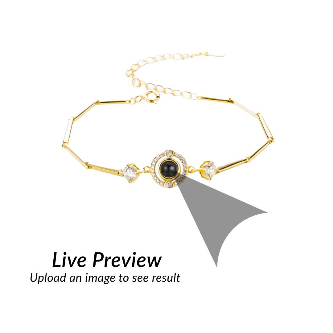 RICCARDI - "Crystal Memory" PROJECTION BRACELET