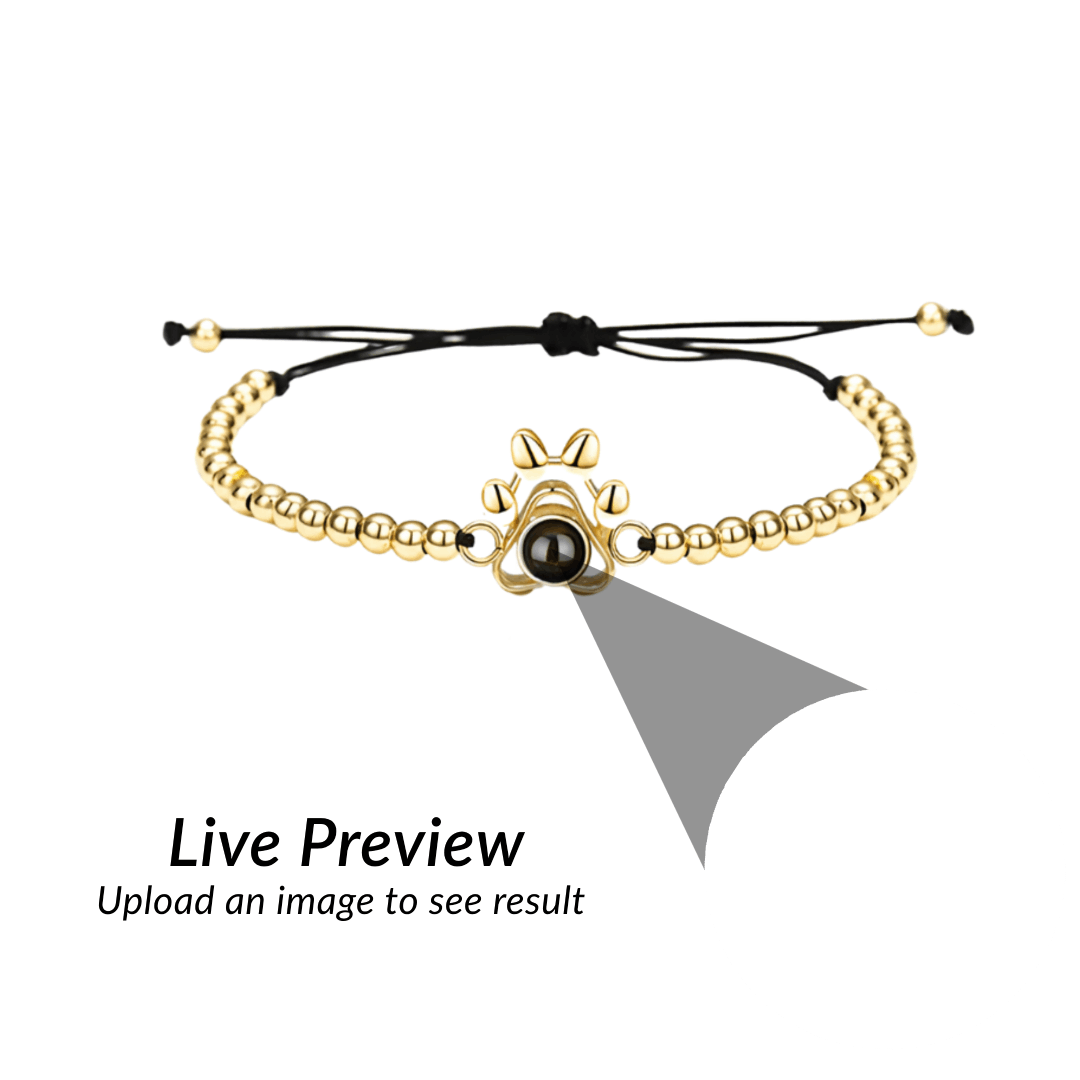 RICCARDI - "Paw Print of Love" PROJECTION BRACELET