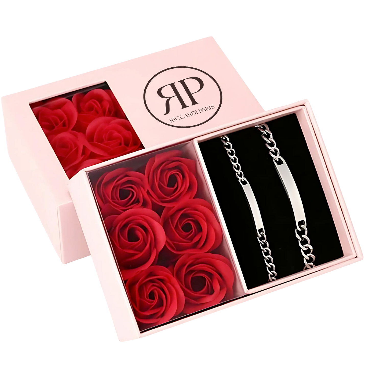 RICCARDI - "Love Locked" CUSTOM MATCHING BRACELETS SET
