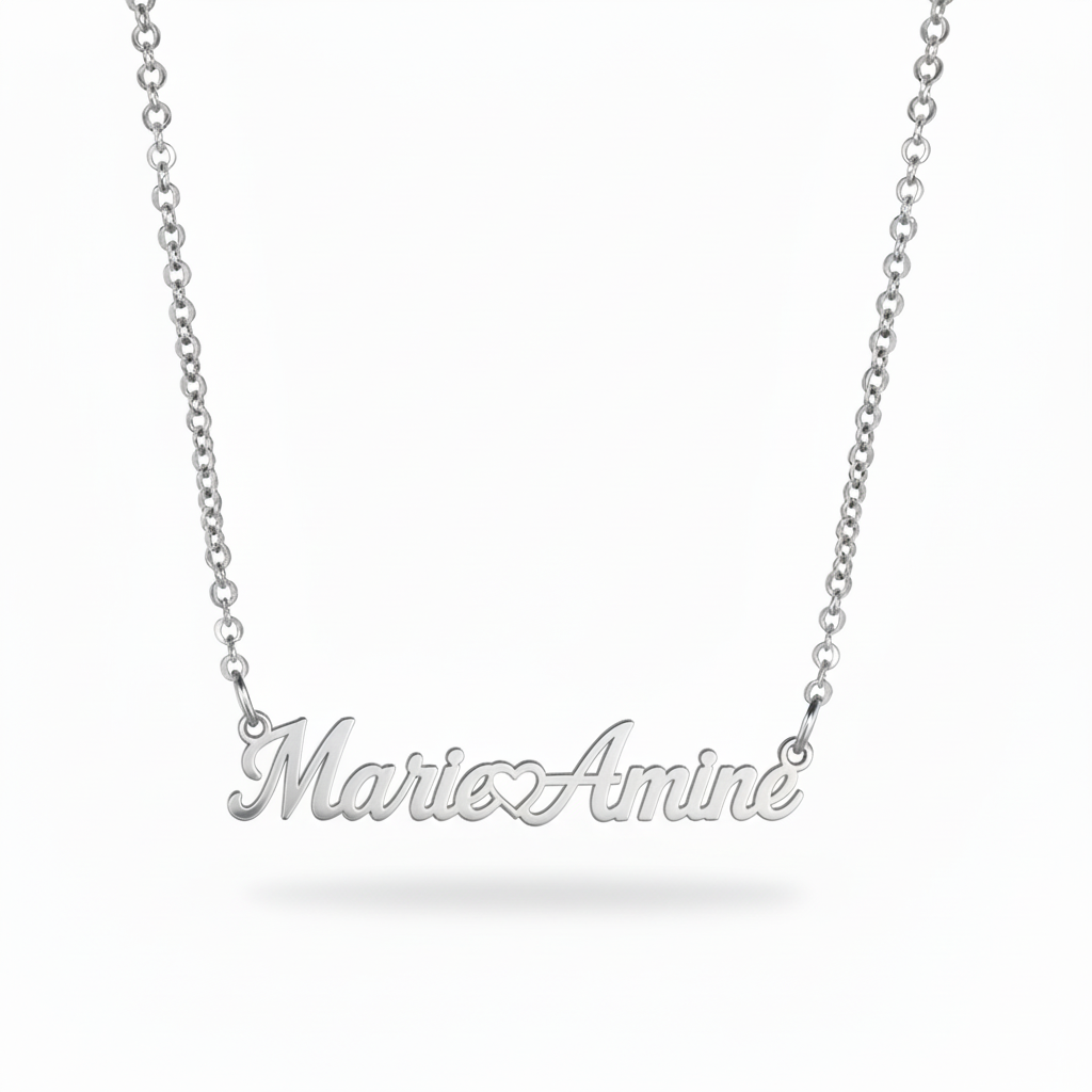 Name Necklace "Infinity Bond"