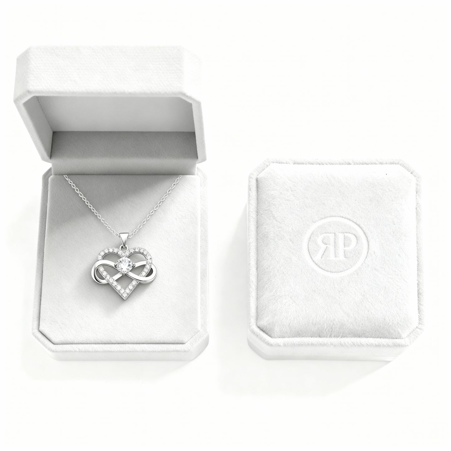 RICCARDI - "Infinity Heart" NECKLACE