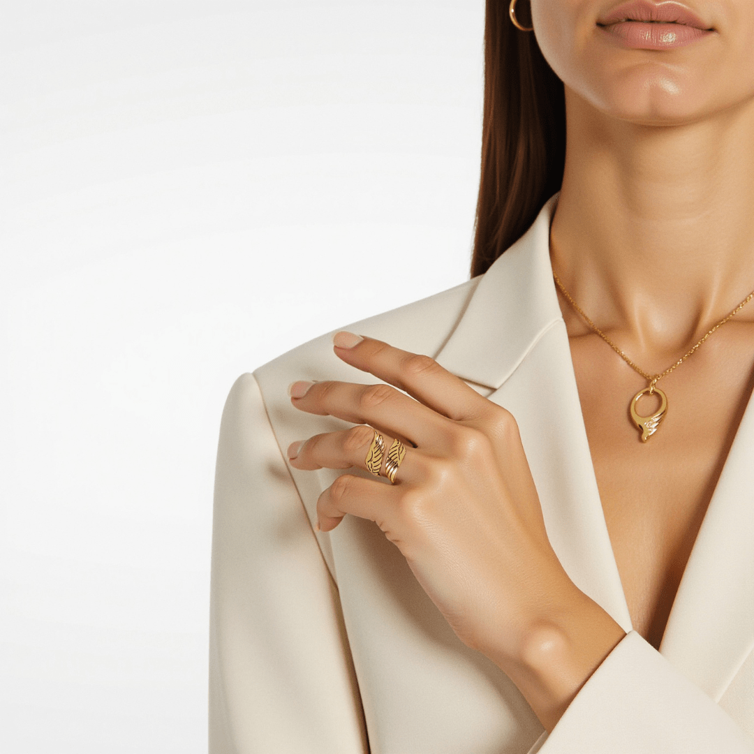 RICCARDI - BAGUE "Angel wings" - Riccardi