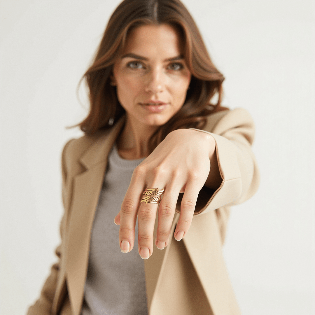 RICCARDI - BAGUE "Angel wings" - Riccardi