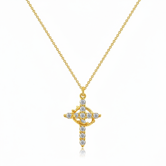 RICCARDI - "The Eternal Cross" NECKLACE