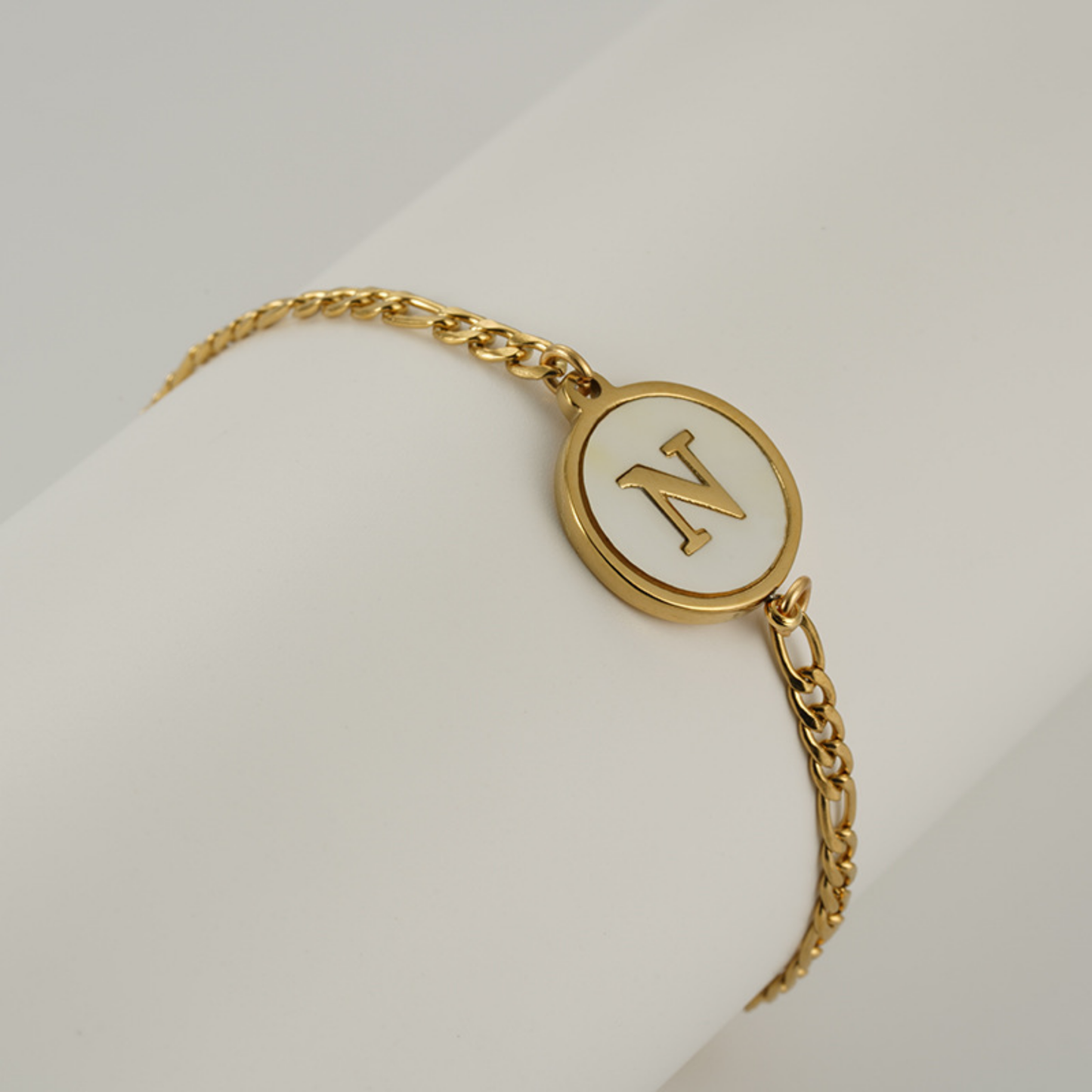 RICCARDI - "Chic Vintage Initial" BRACELET