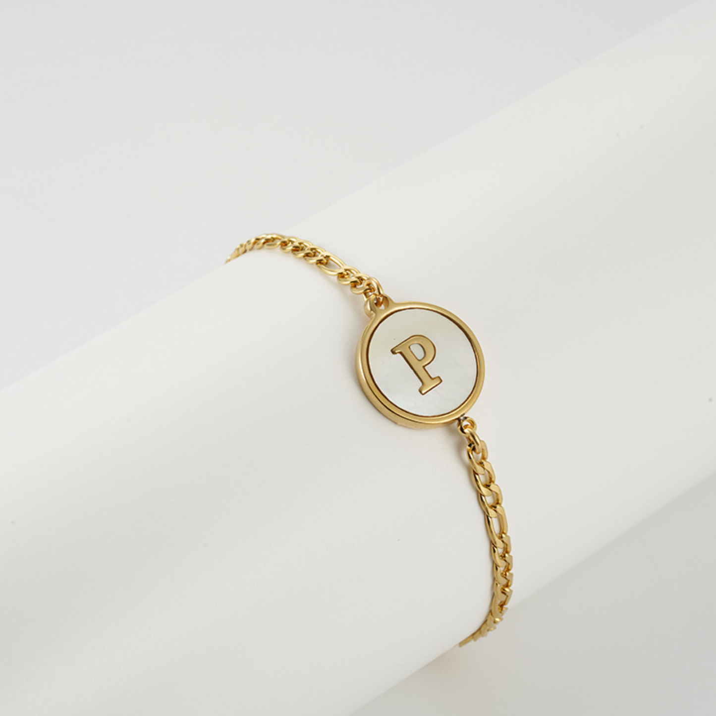 RICCARDI - "Chic Vintage Initial" BRACELET