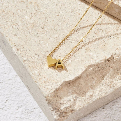 Initial Necklace "Signature"