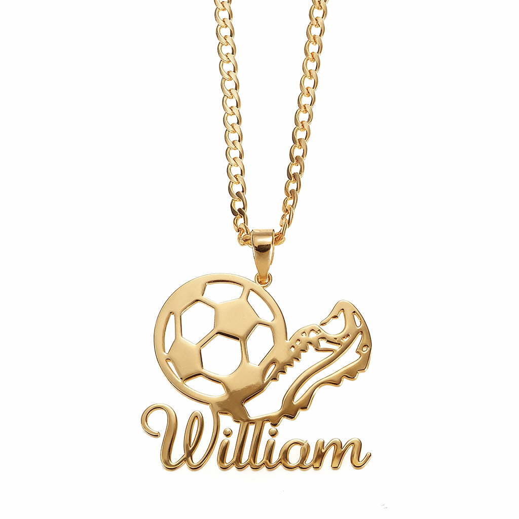 Name Necklace "FootBall"