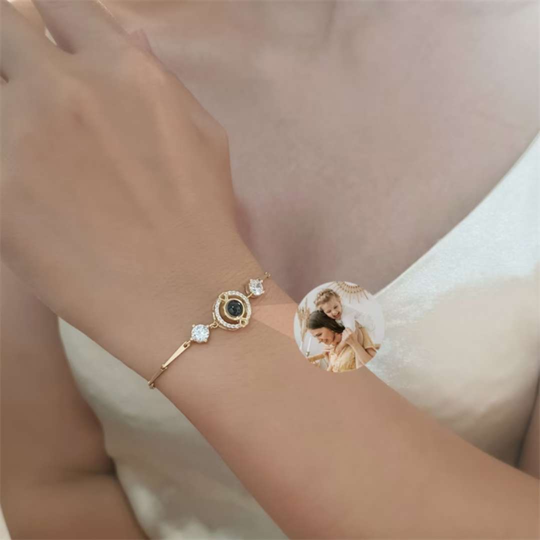 RICCARDI - "Crystal Memory" PROJECTION BRACELET